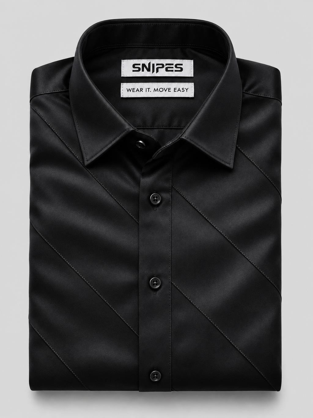 Men's Cross Stripes Club Wear Shirt