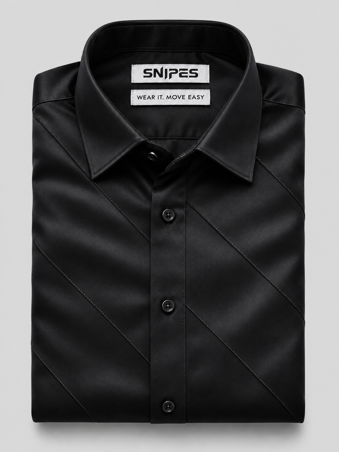 Men's Cross Stripes Club Wear Shirt