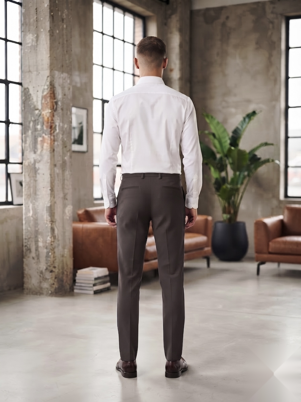 Snipes Lachka Fabric formal pants in classic design, tailored fit, and neutral color for professional or formal occasions.