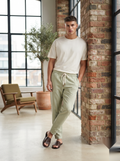 Drawstring - Linen Pant