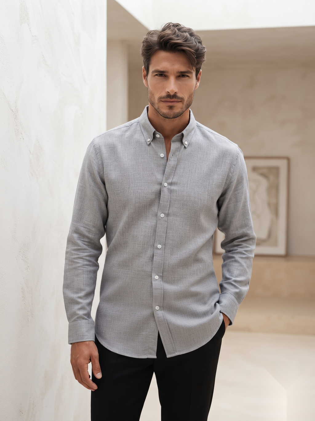 Korean Linen Shirts