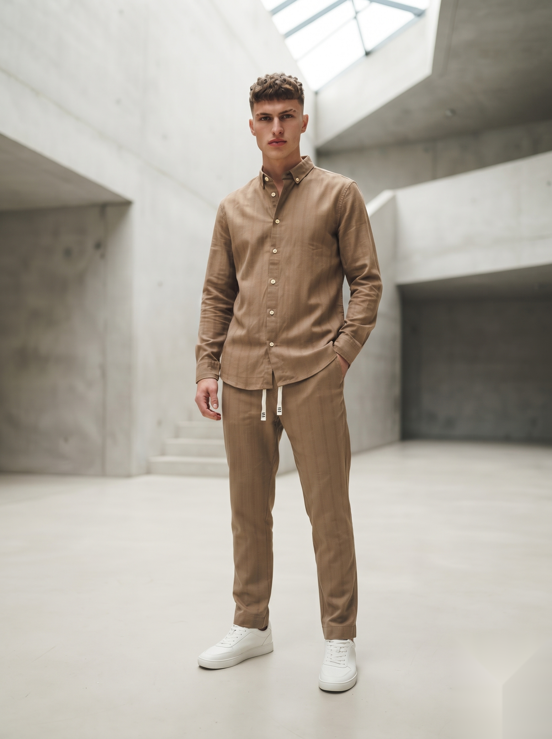 Snipes Co-ord set - Khaki