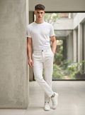 White Linen Pant - Ankle fit