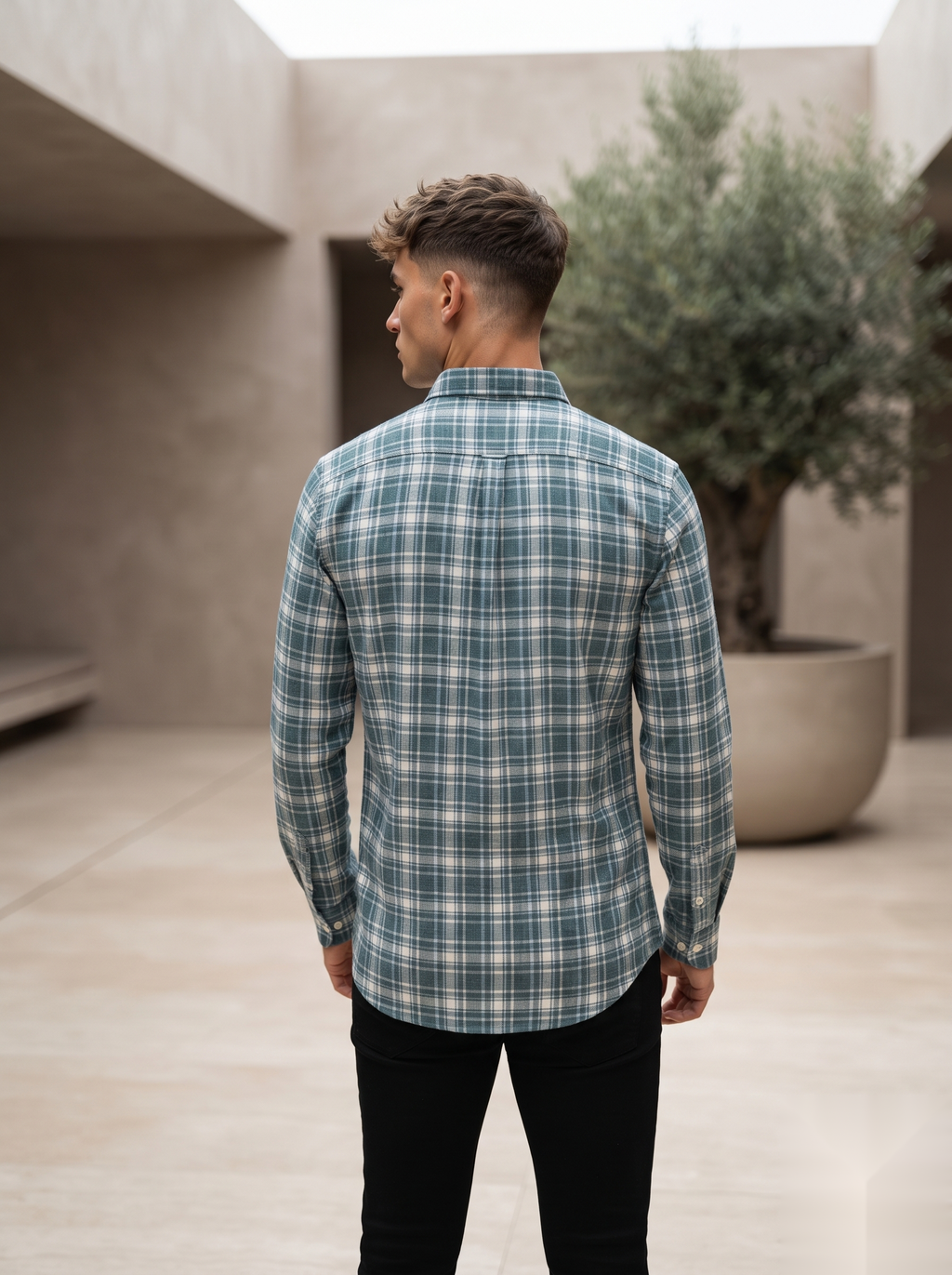 Linen Checked Shirts