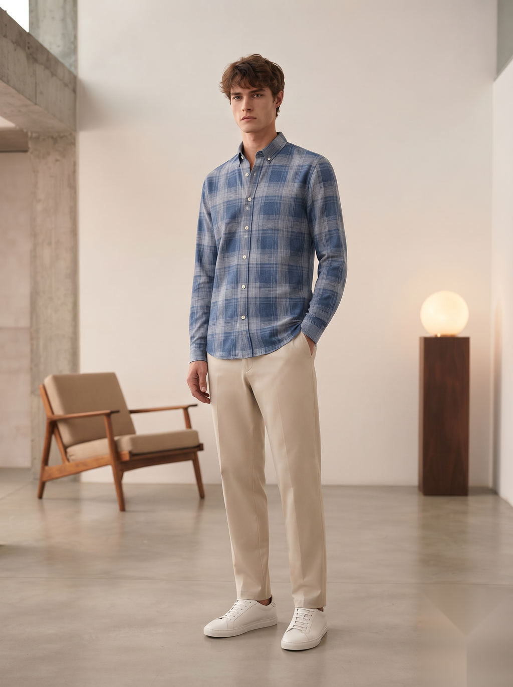 Brushed Checked Shirts