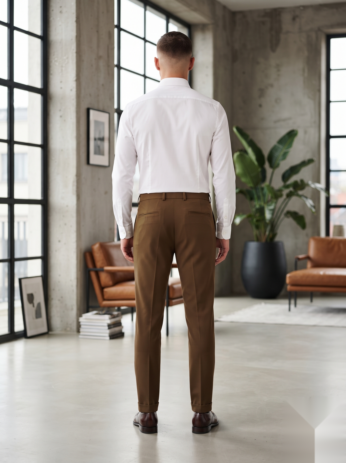 Snipes Lachka Fabric formal pants in a classic design, shown in a well-lit image highlighting the tailored fit and fabric texture.