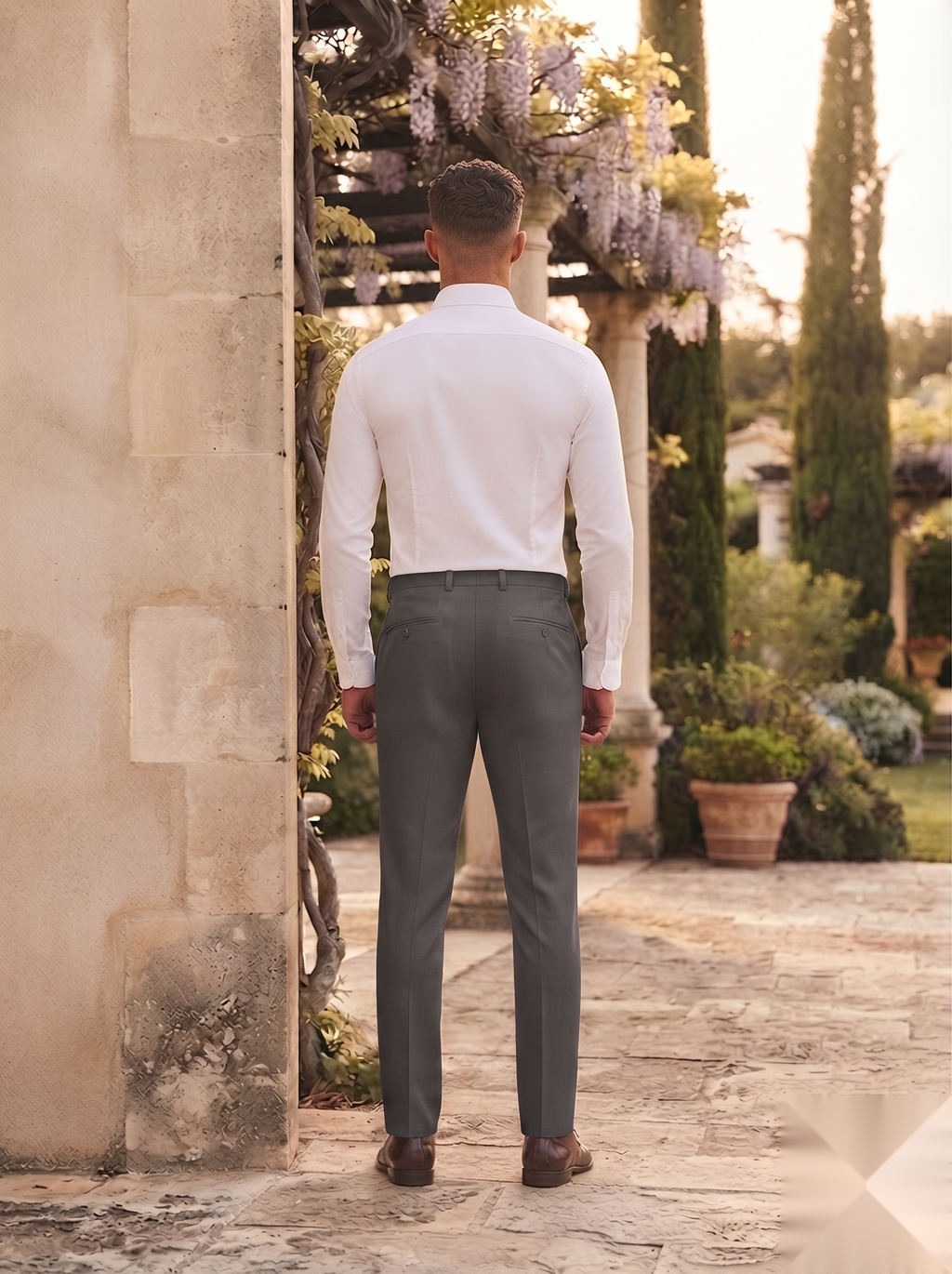 Solid Formal Pants