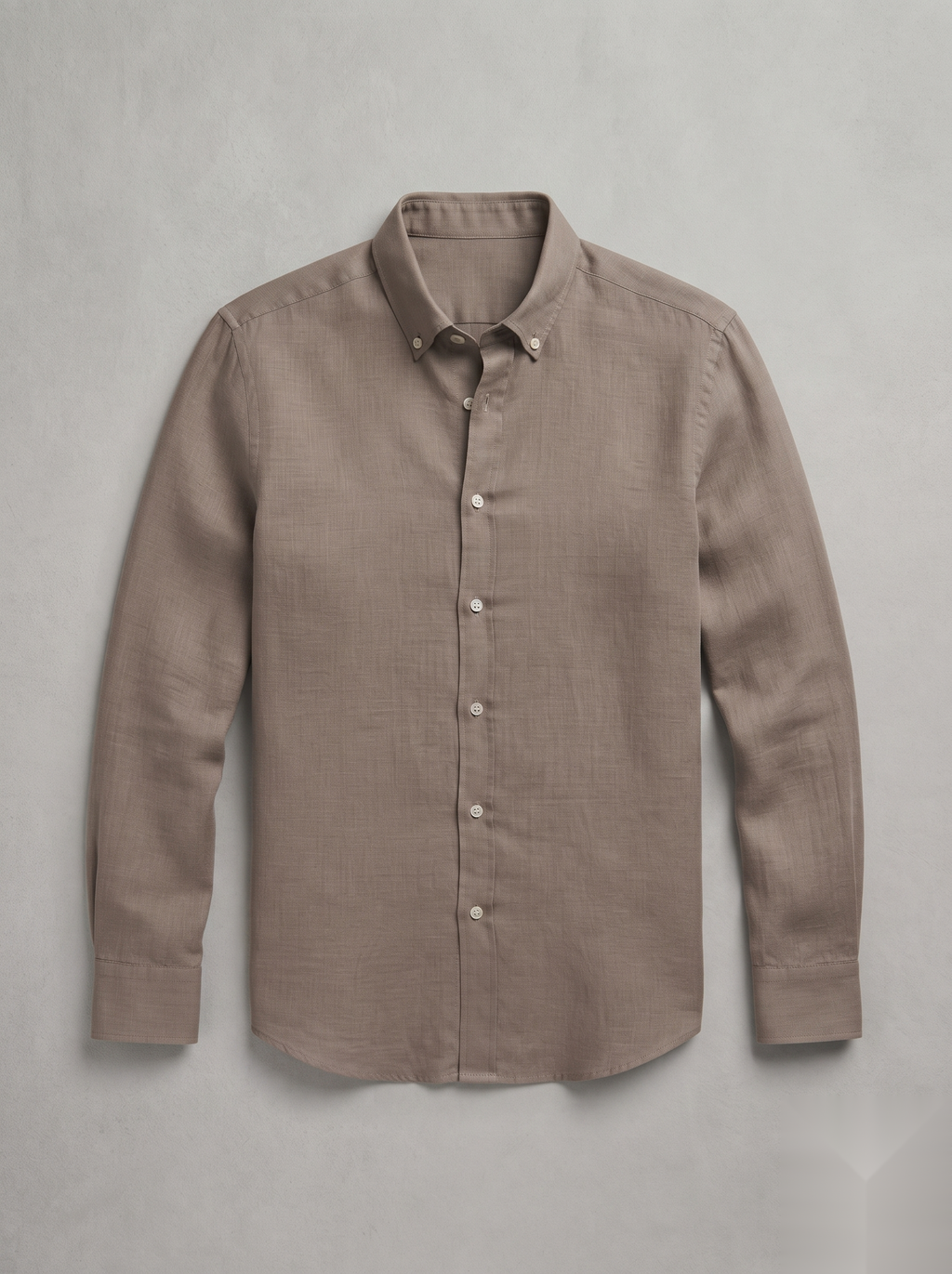 Korean Linen Shirt by Snipes, light and breathable fabric, shown in a relaxed fit with a collar and button-down front.