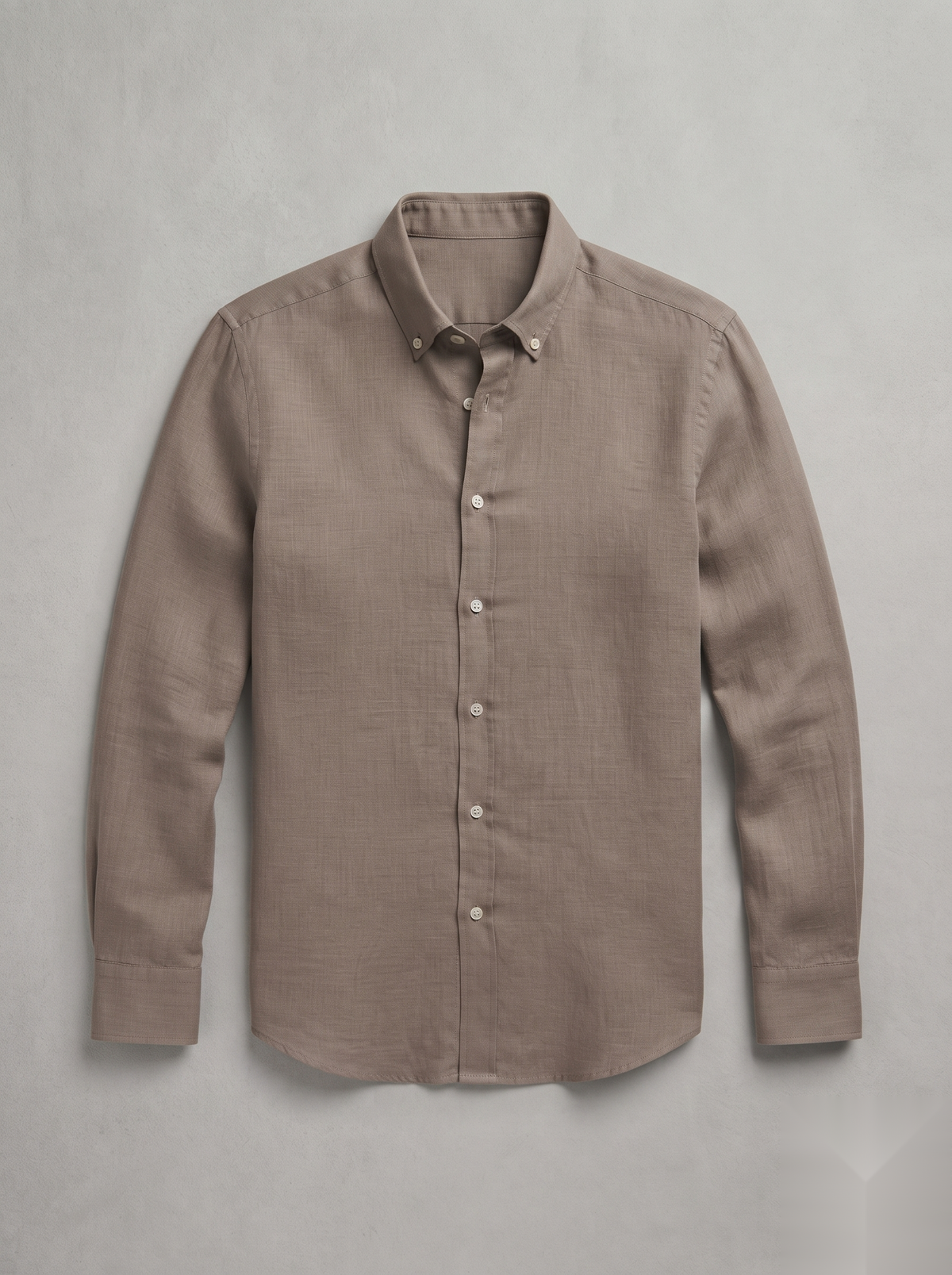 Korean Linen Shirt by Snipes, light and breathable fabric, shown in a relaxed fit with a collar and button-down front.