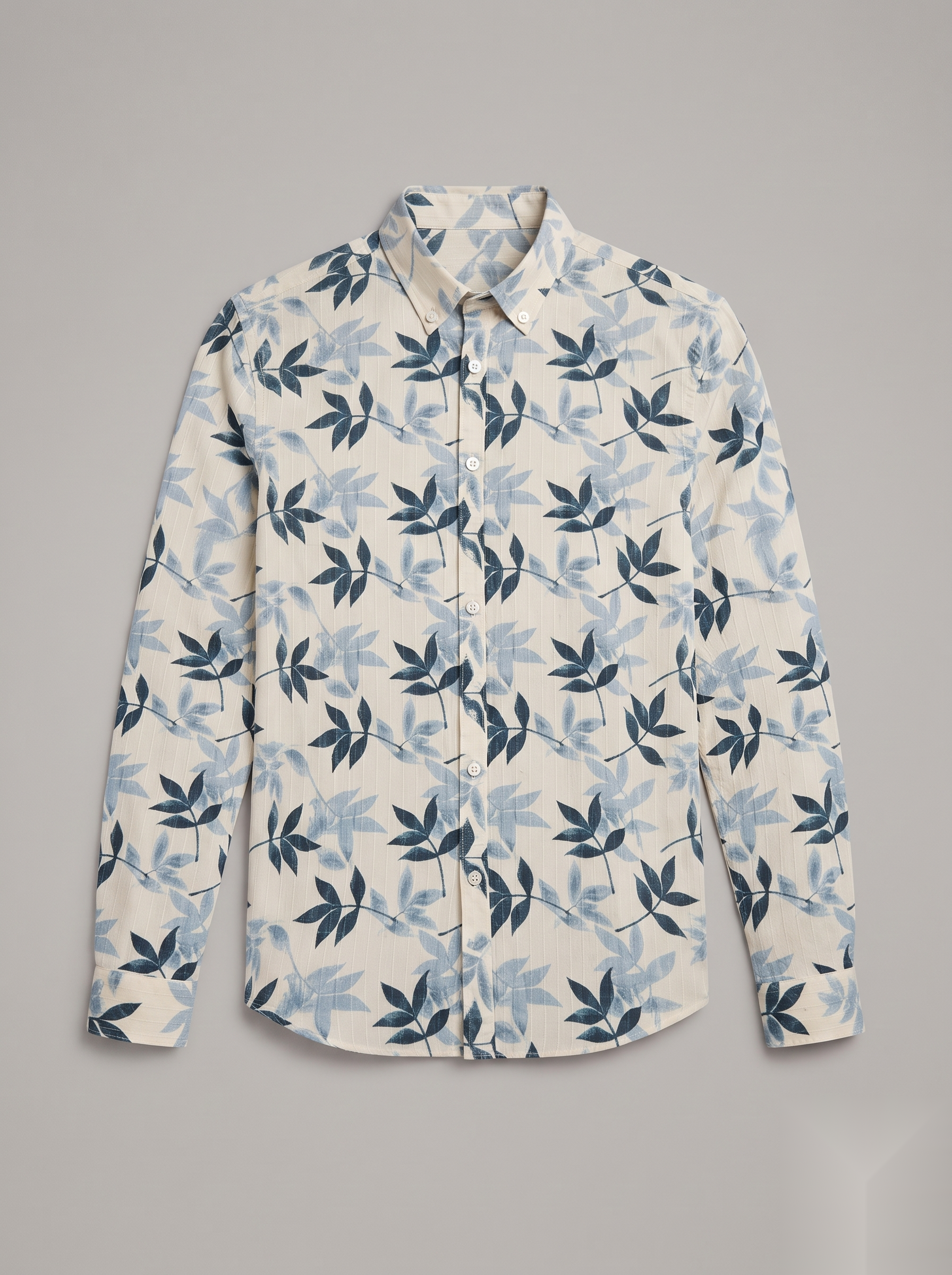 Printed Linen Shirt
