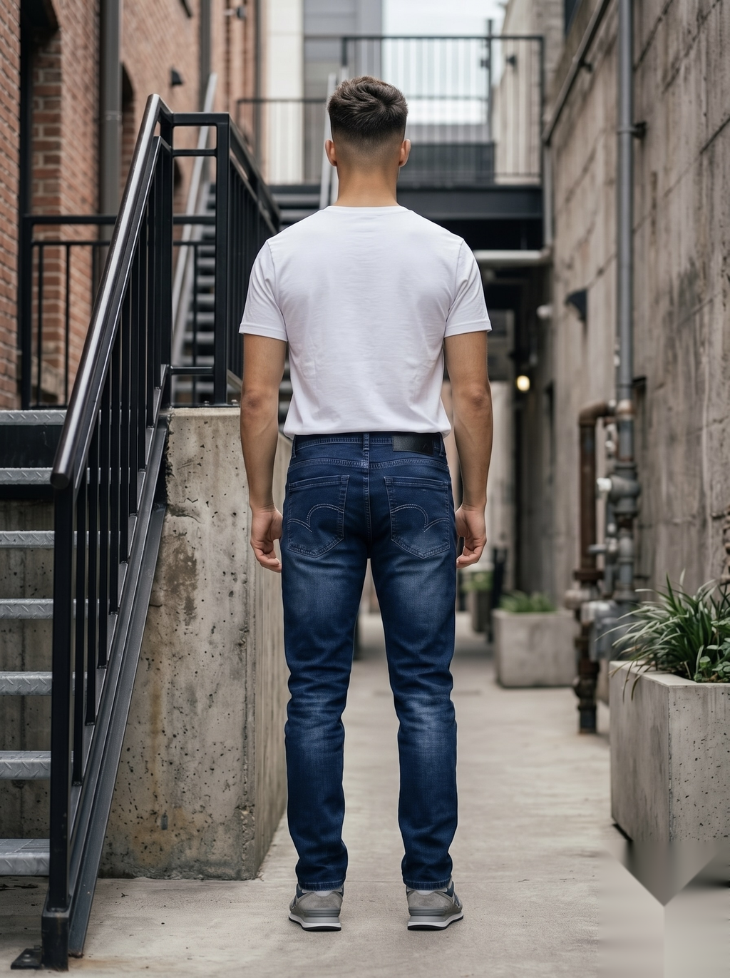 Narrow Fit-Denims