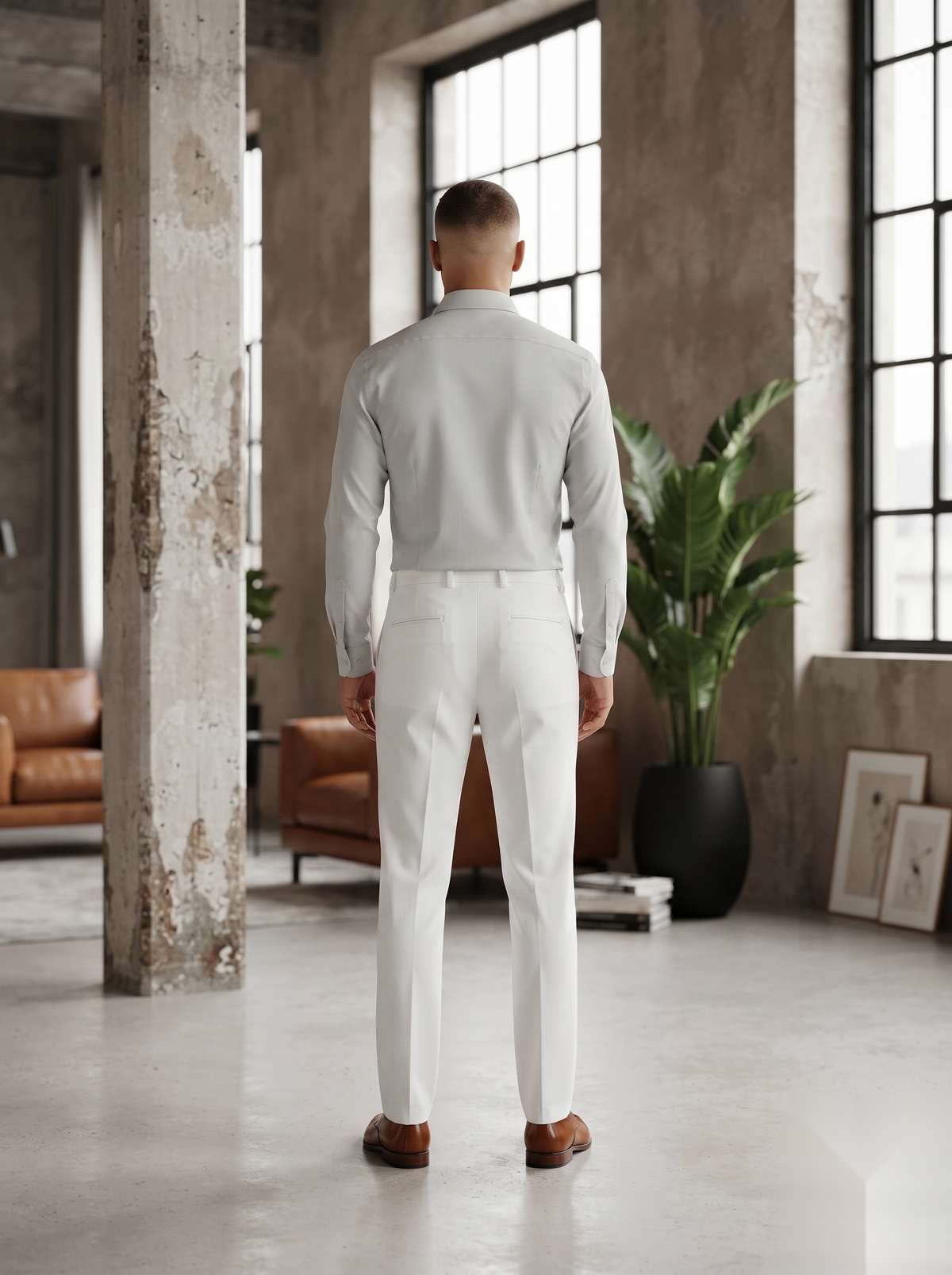 Snipes Lachka Fabric formal pants in dark color, tailored fit with sleek design for professional or formal occasions.
