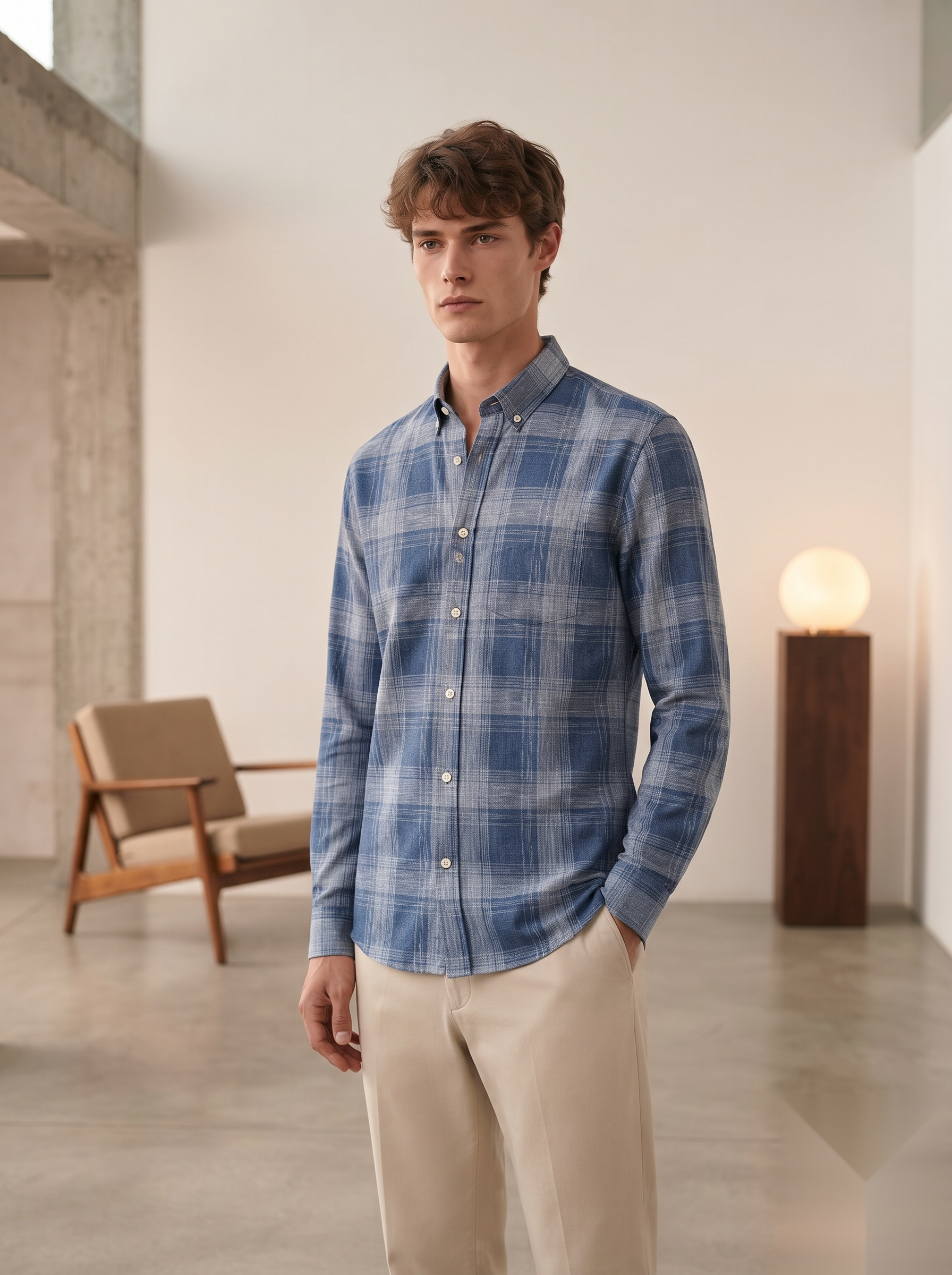 Brushed Checked Shirts