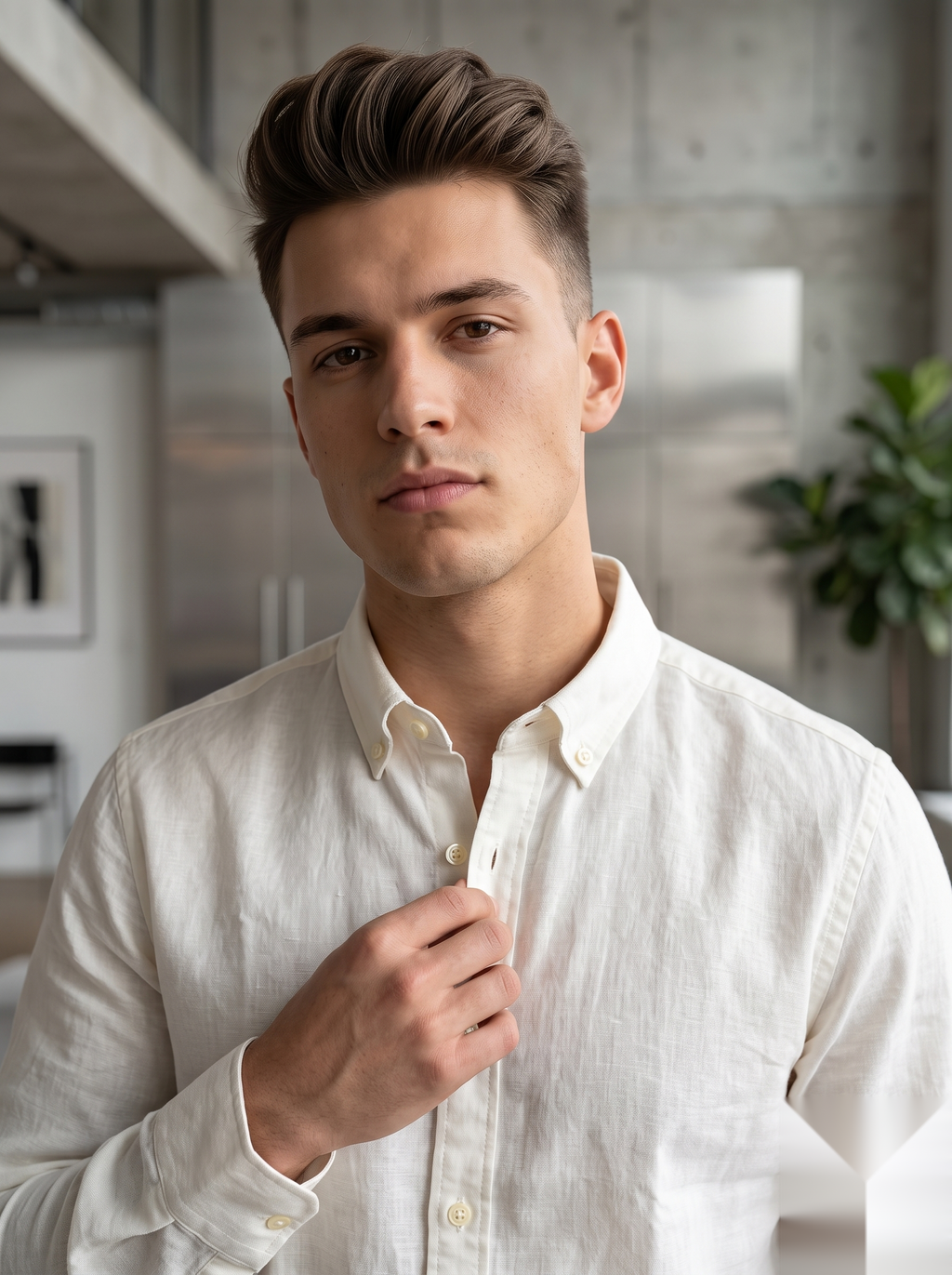 Linen Button-Down Shirts