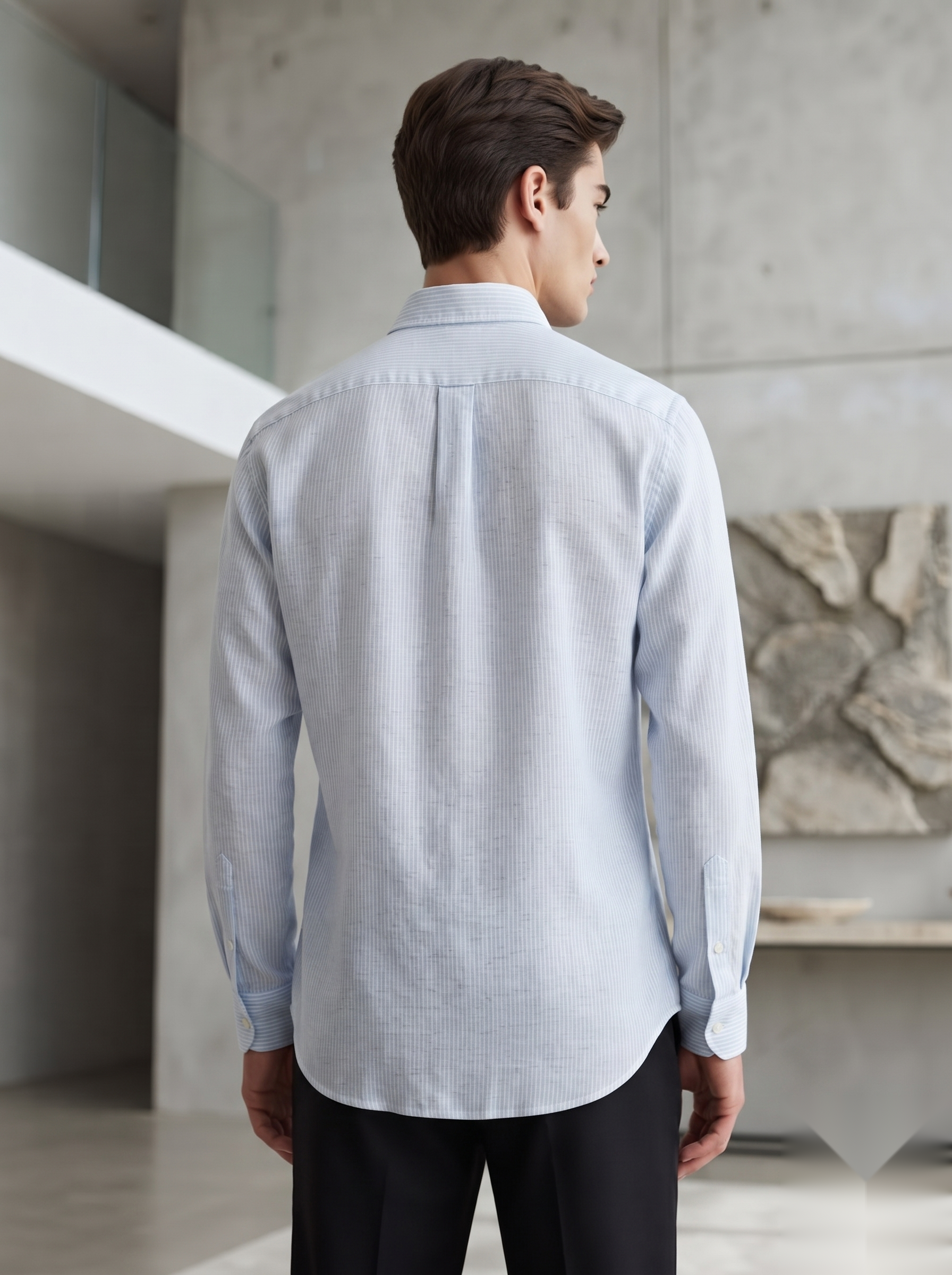 Linen Stripes Shirt