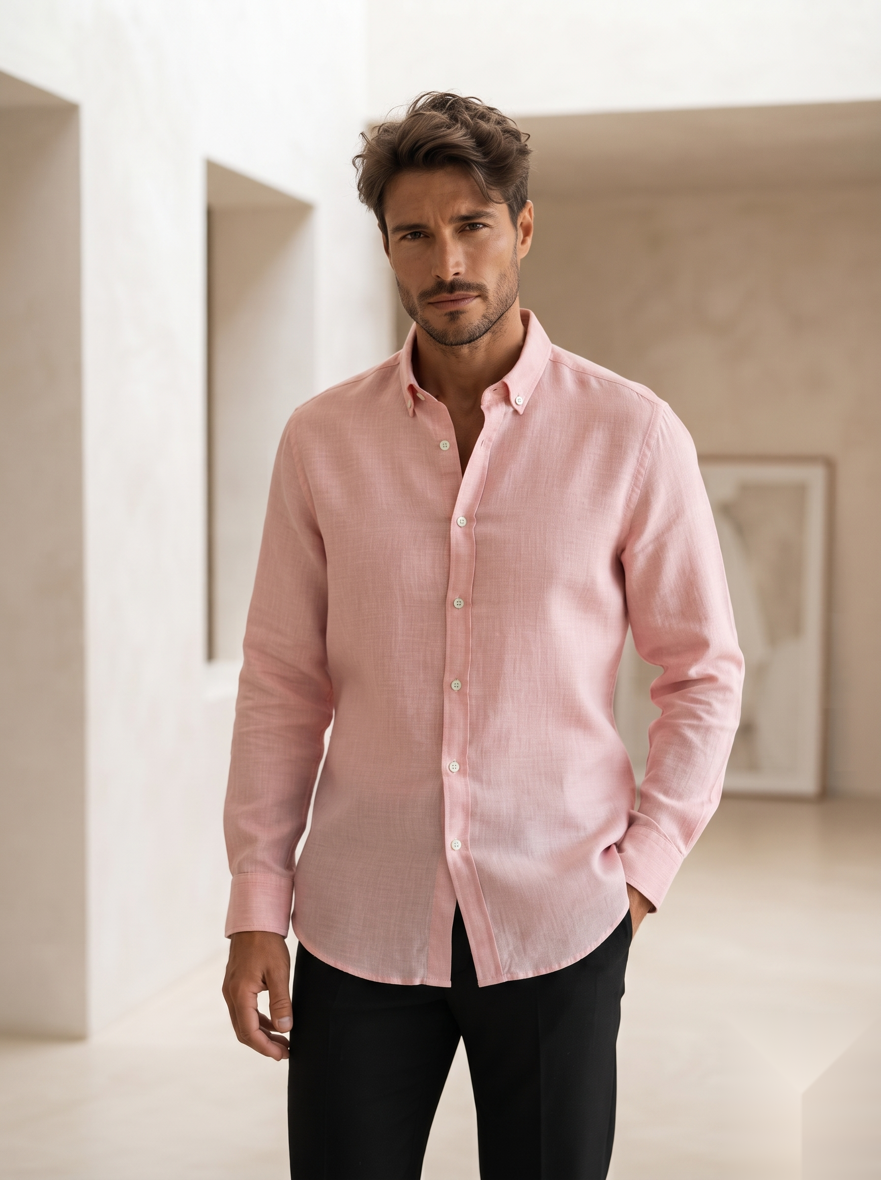 Korean Linen Shirts