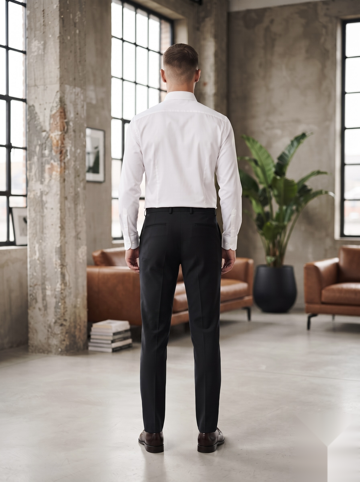 Snipes Lachka Fabric formal pants in a classic fit, featuring tailored design and neutral color for professional occasions.