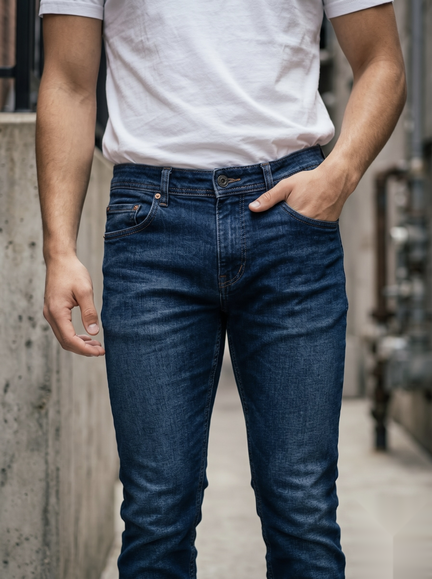 Narrow Fit-Denims
