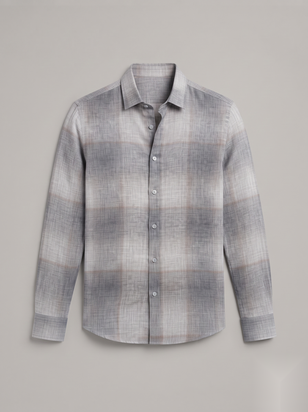Linen Checked Shirt