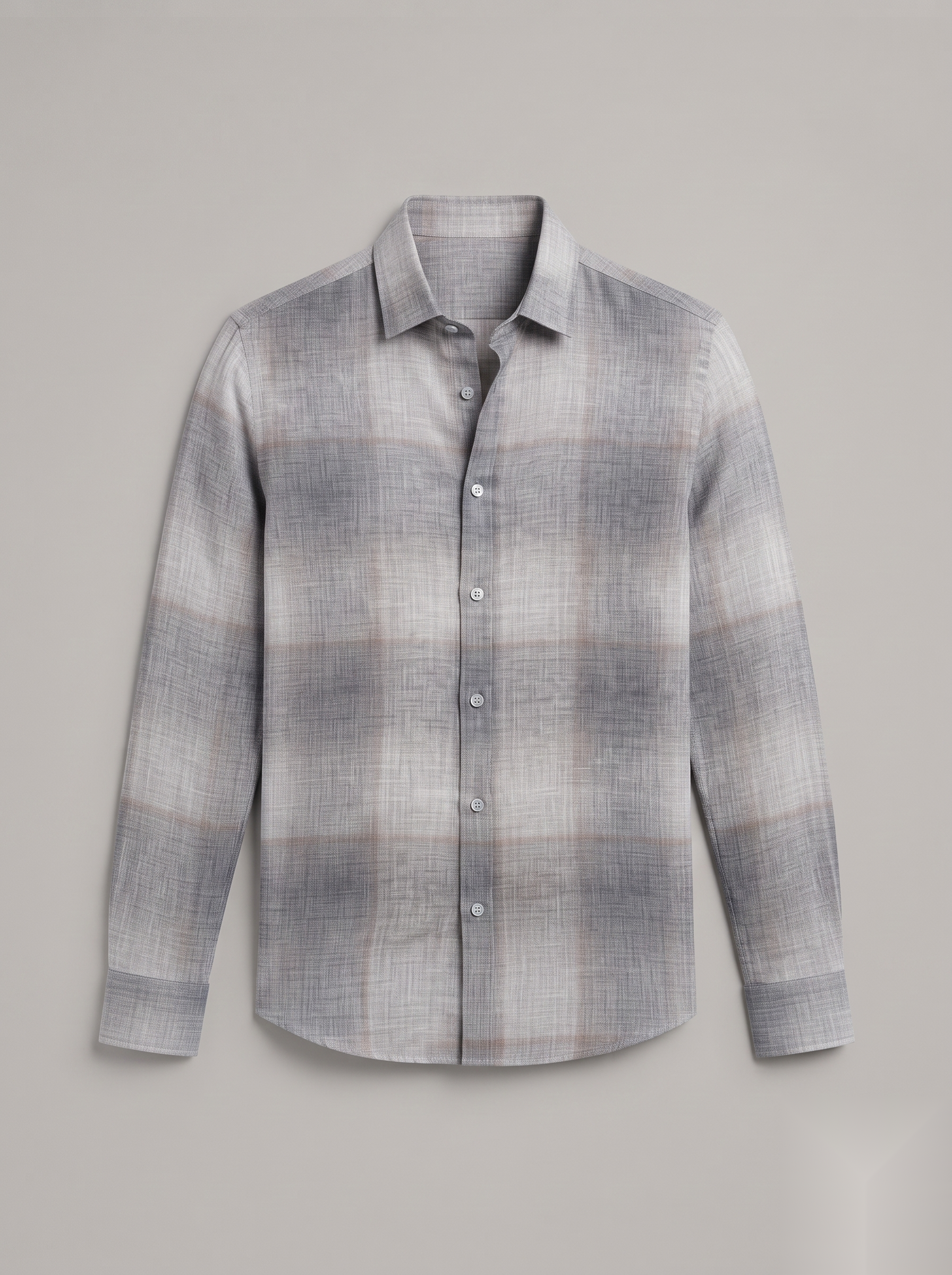 Linen Checked Shirt