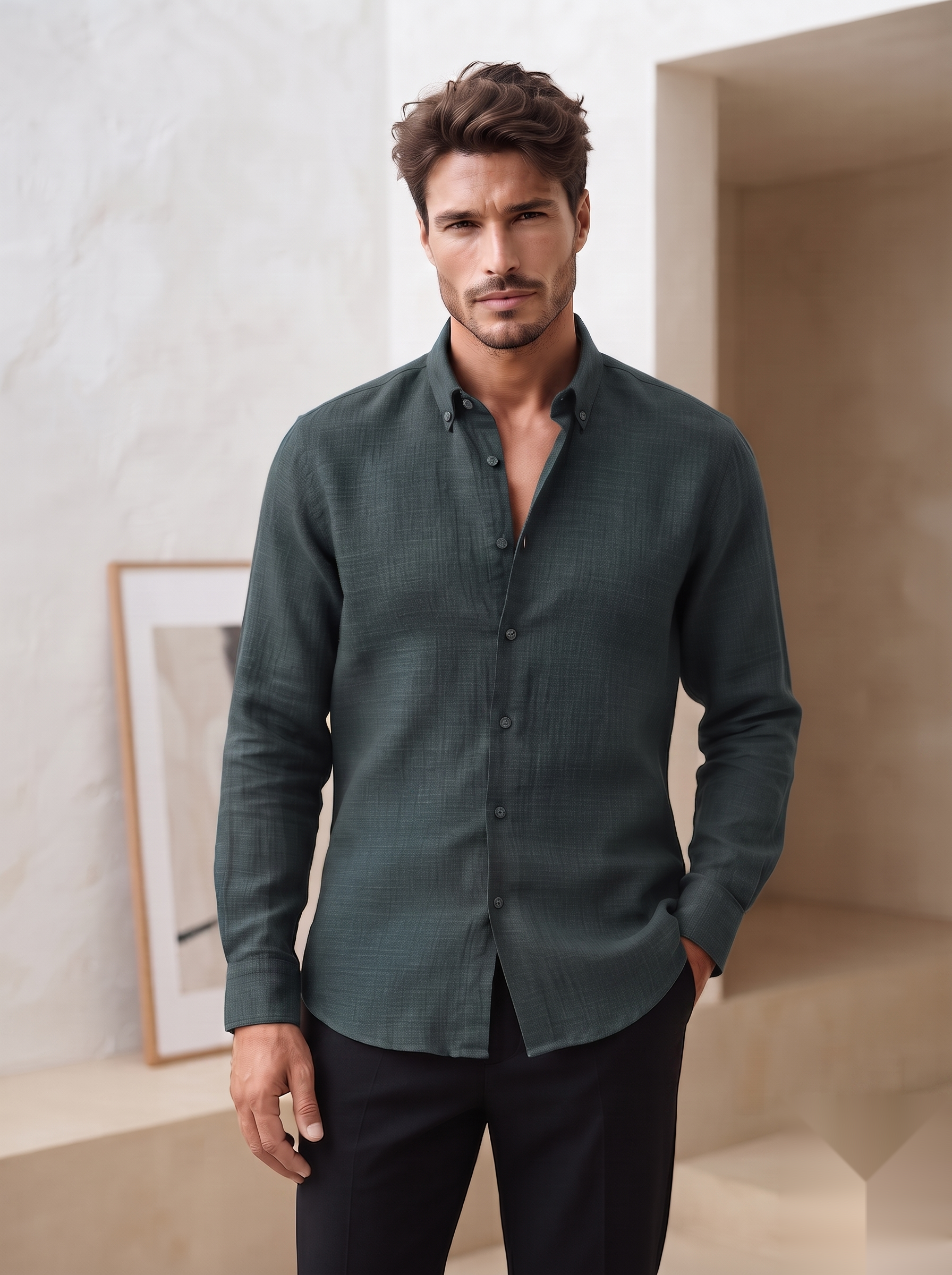 Korean Linen Shirts