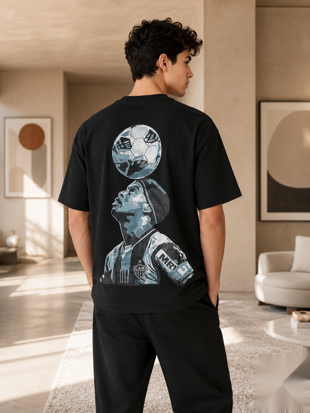 Football BackPrinted Tees