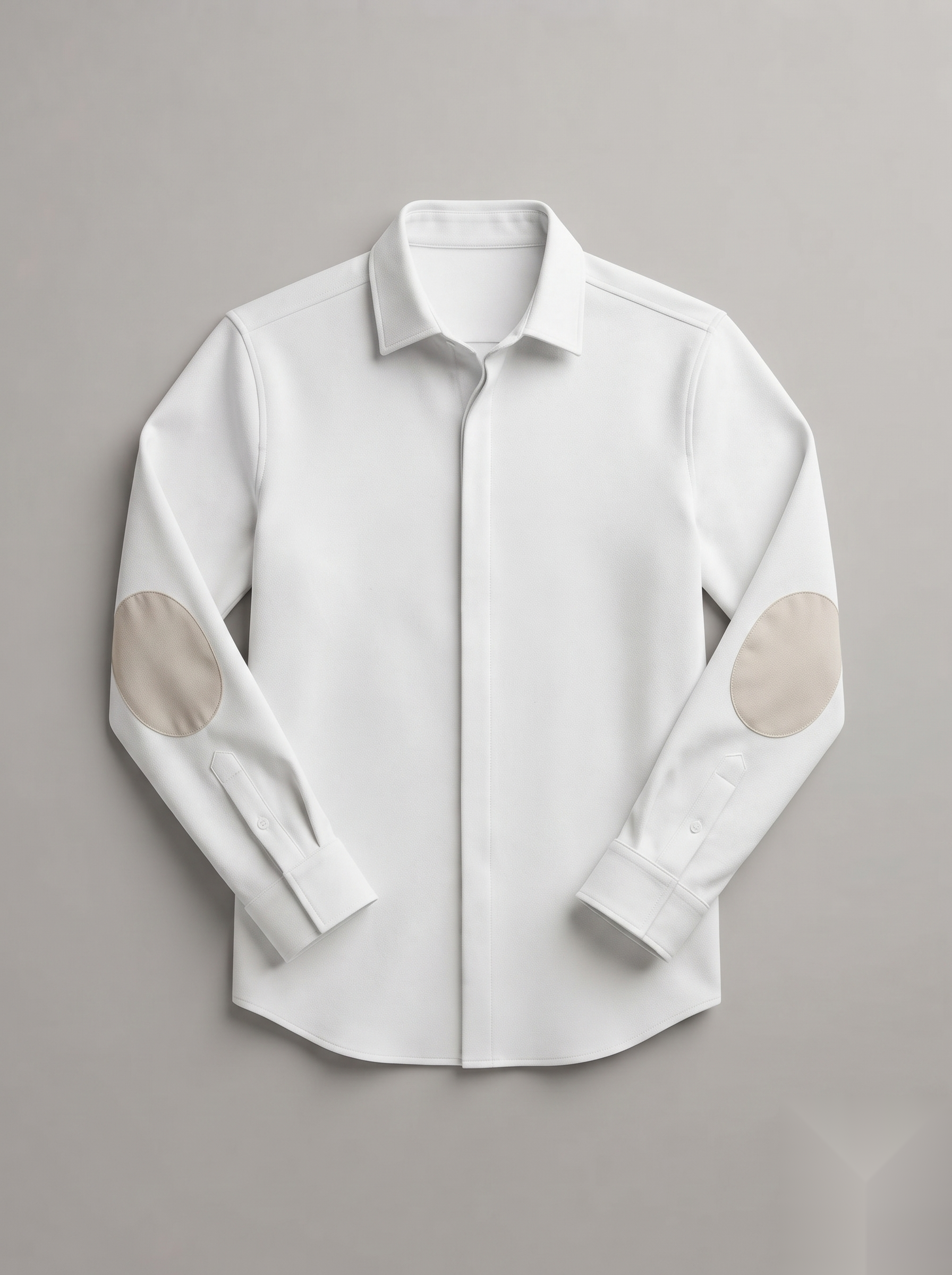 Suede Elbow Patch Shirts