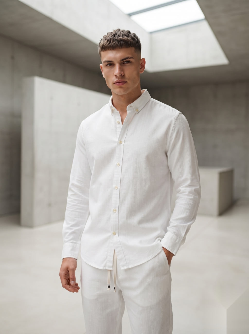 Snipes Co-ord set - White