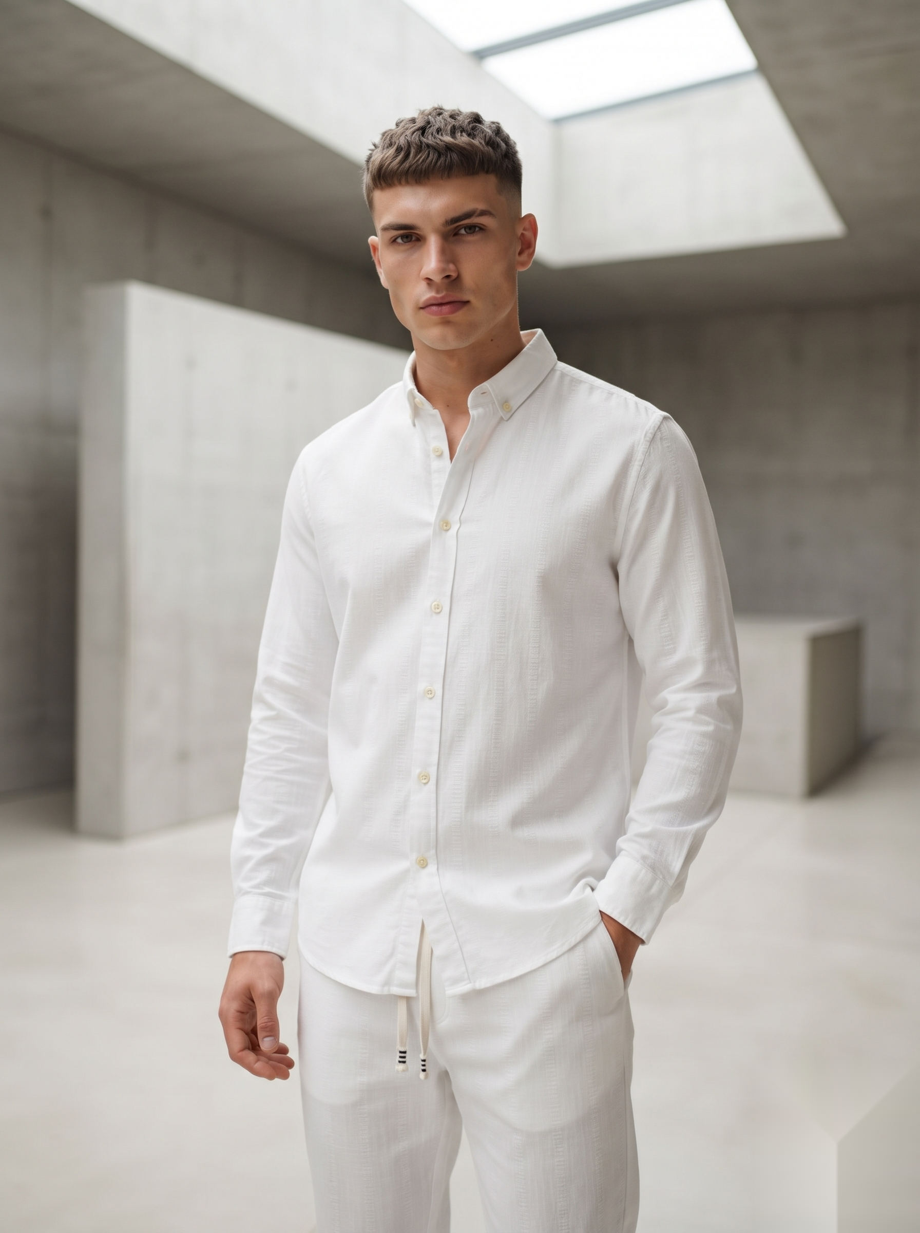 Snipes Co-ord set - White