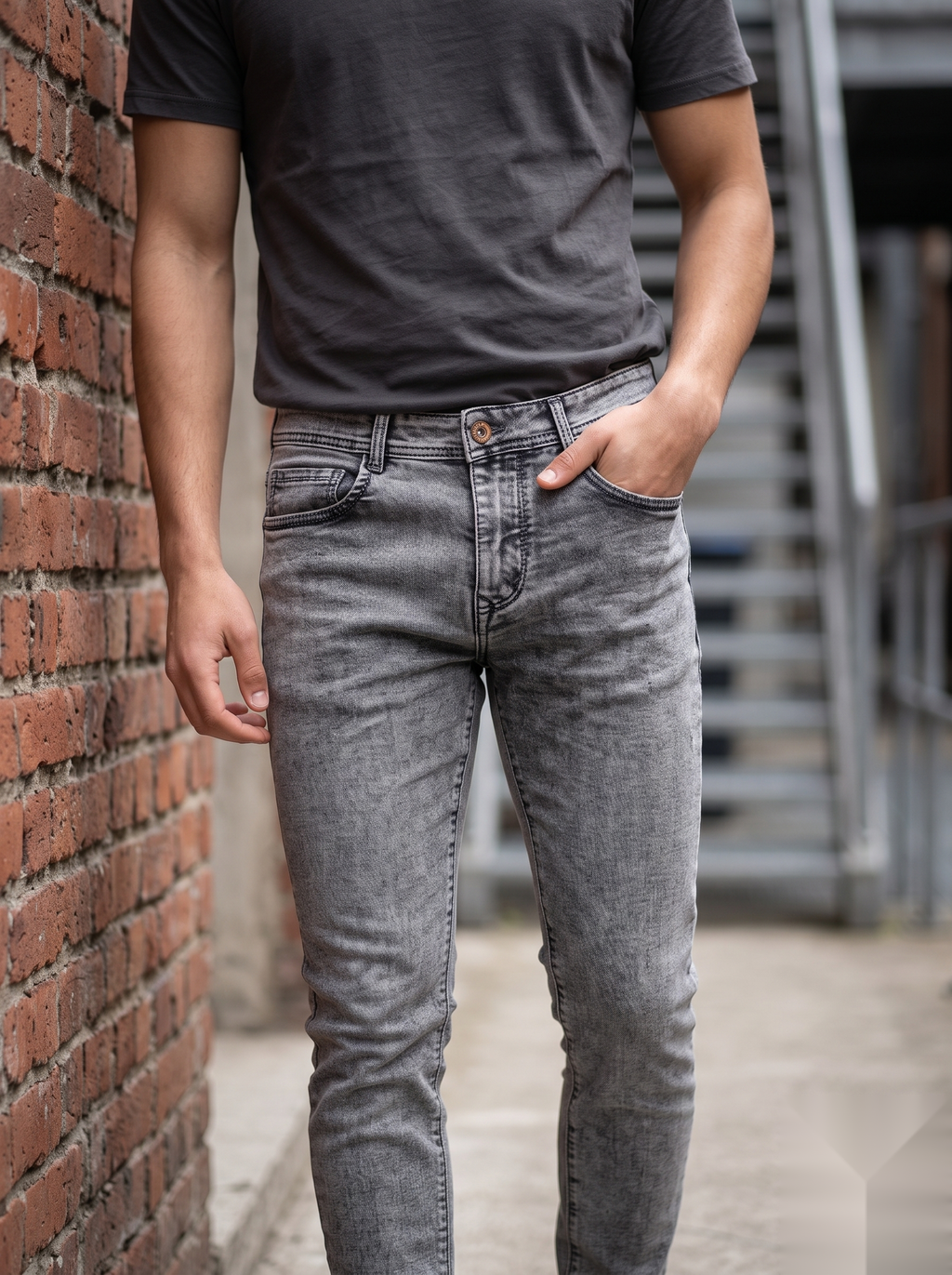 Narrow Fit-Denims