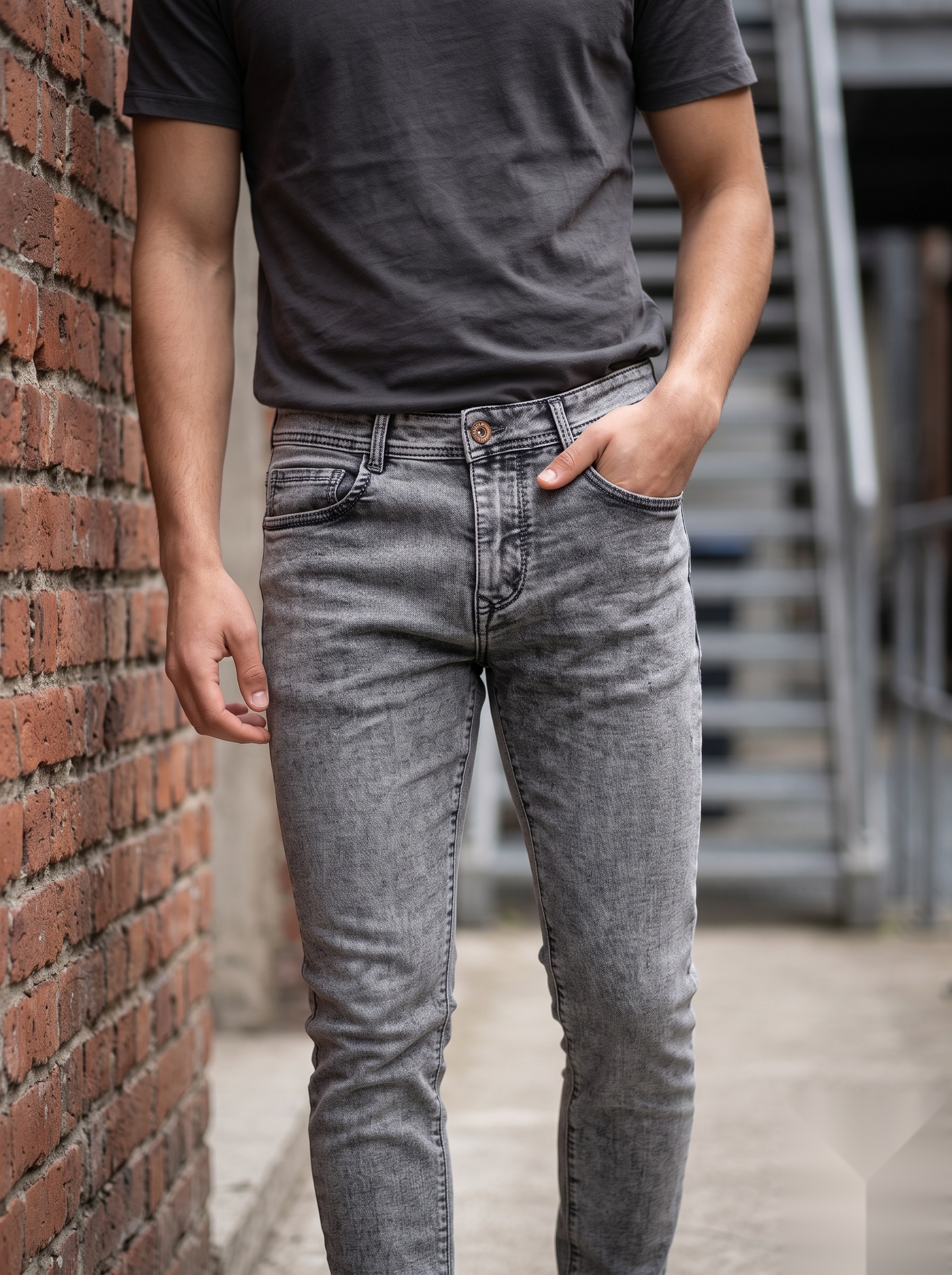 Narrow Fit-Denims