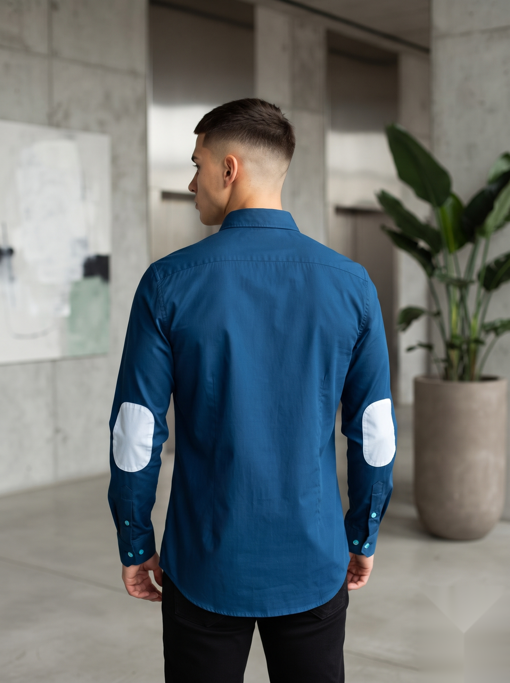 Elbow-Patch Shirts