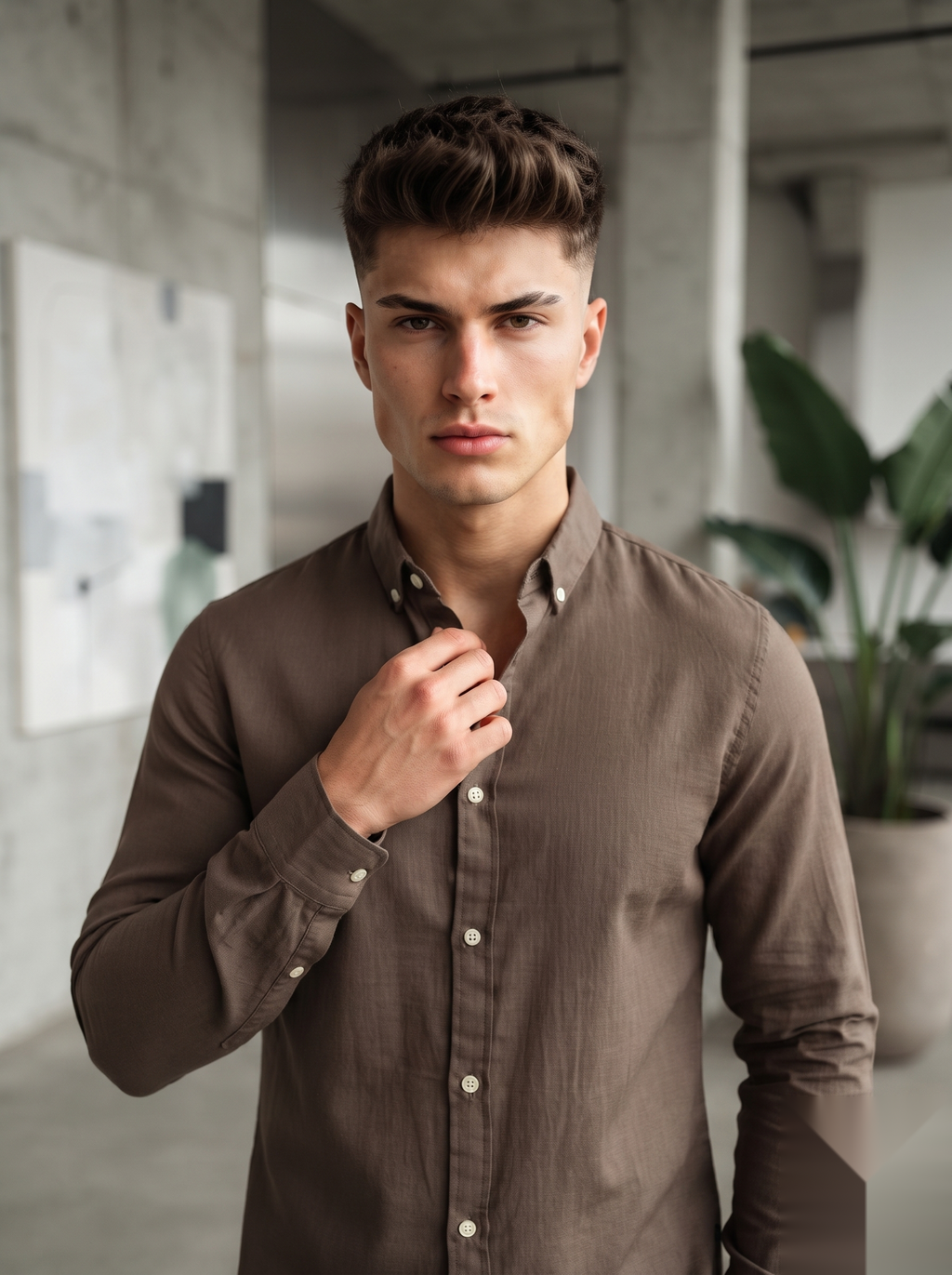 Linen Button-Down Shirts