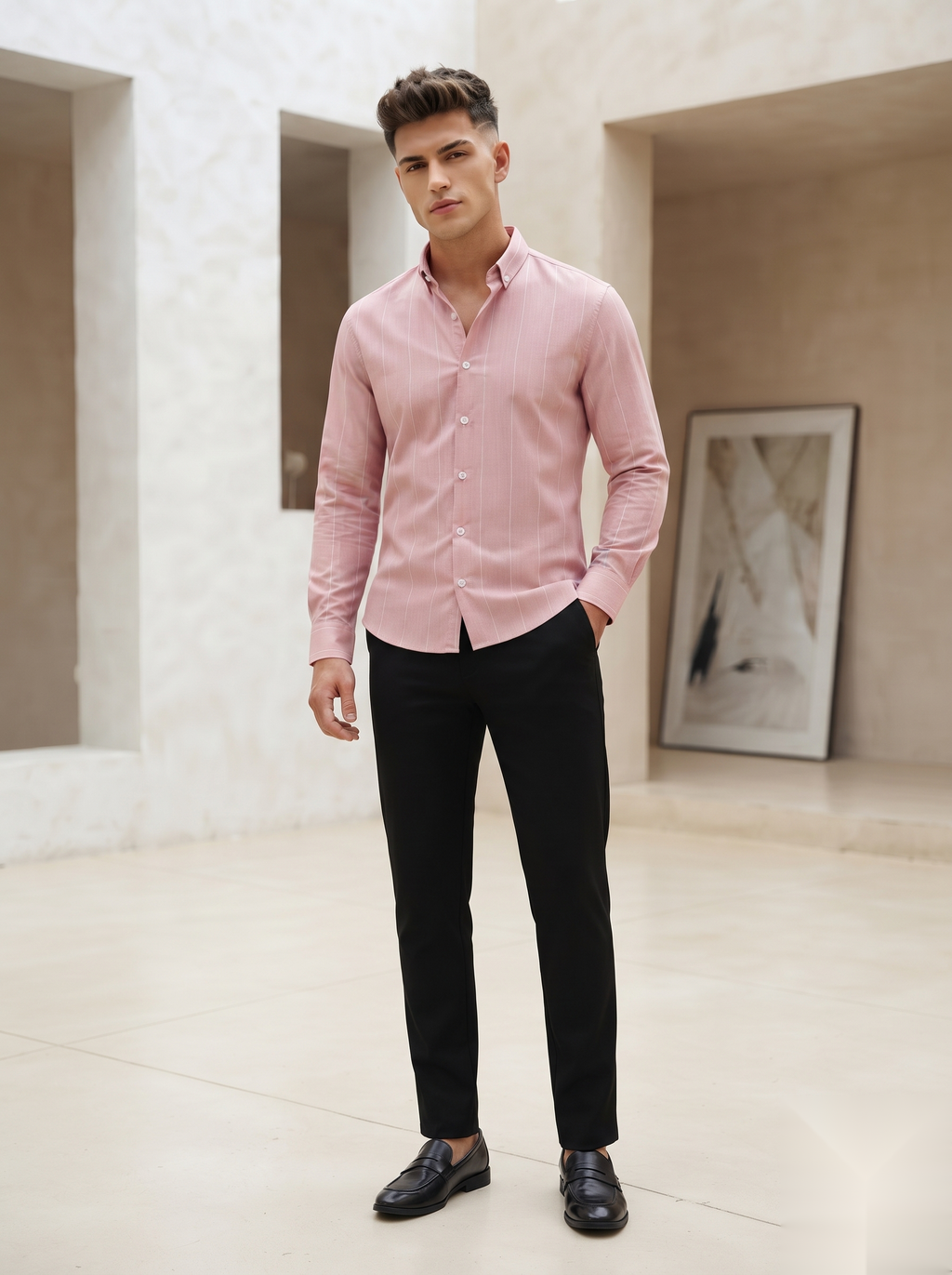 Stripes Linen Shirt