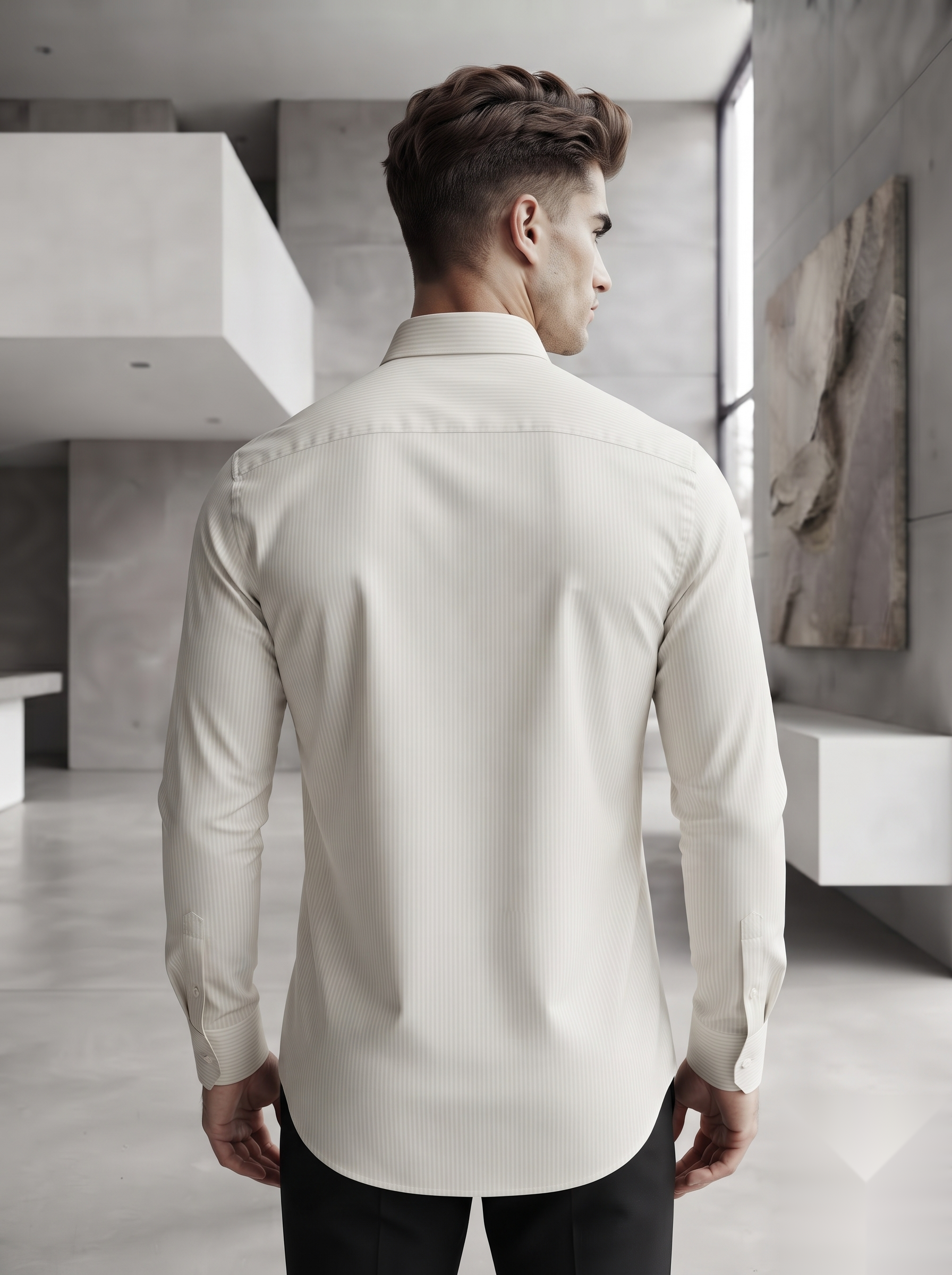 Linen Stripes Shirt