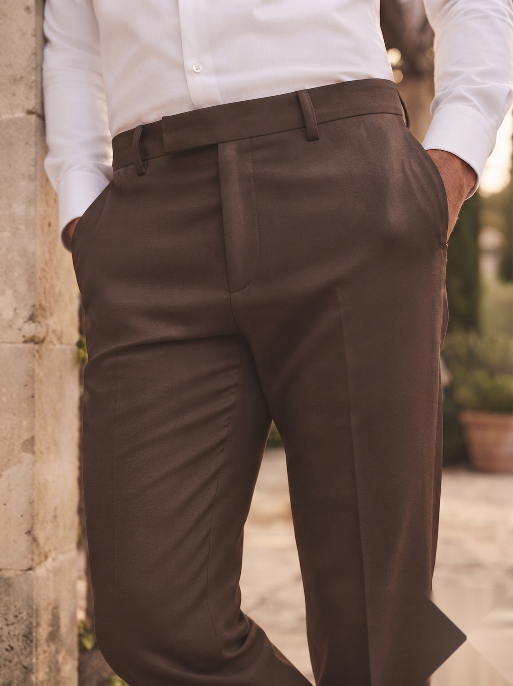 Solid Formal Pants