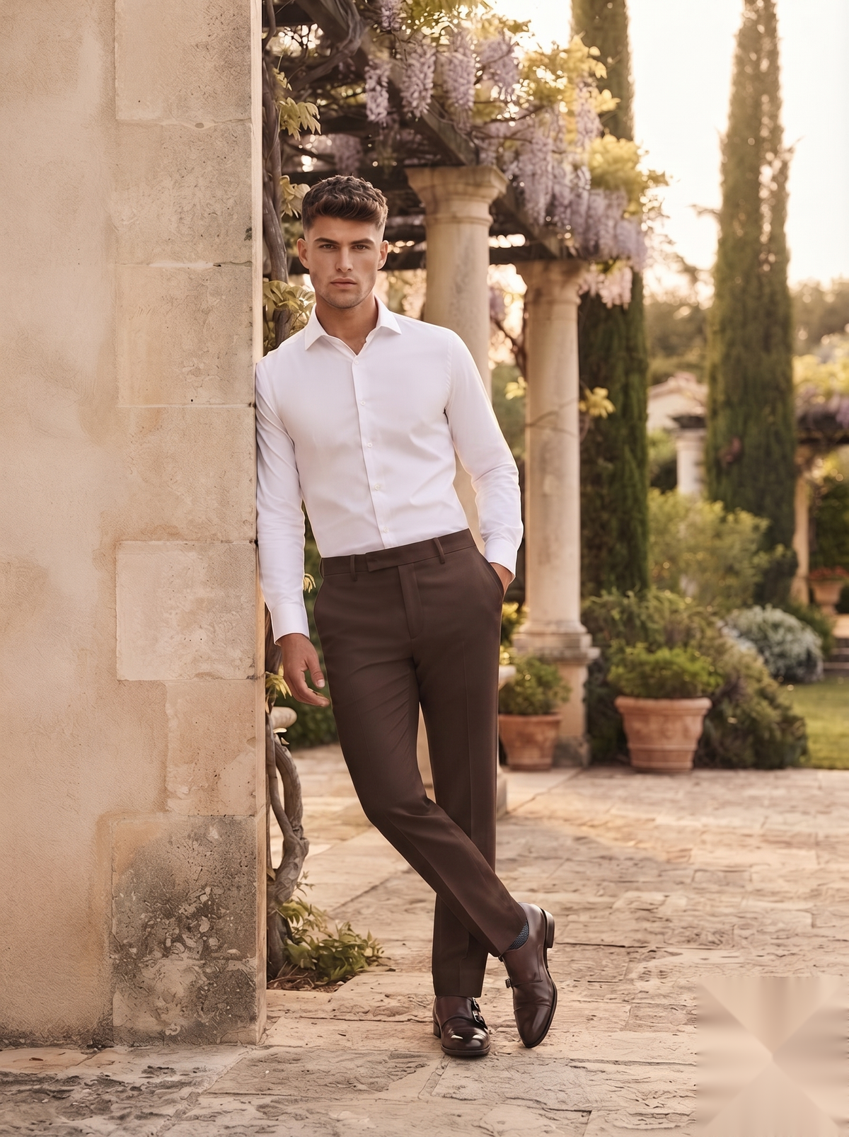 Solid Formal Pants