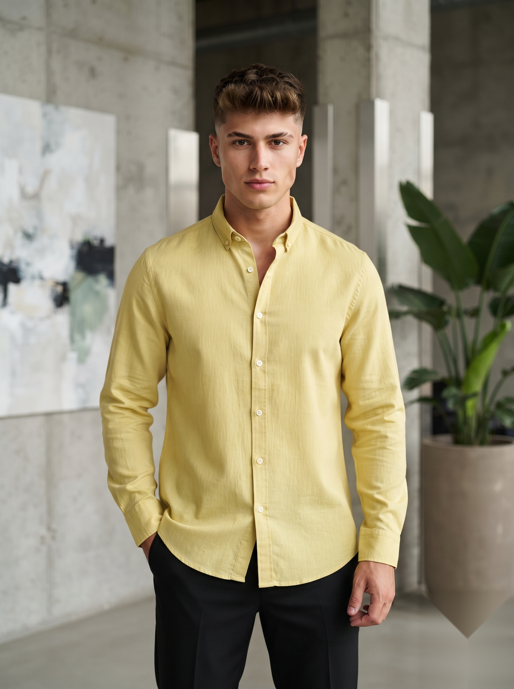 Linen Button-Down Shirts