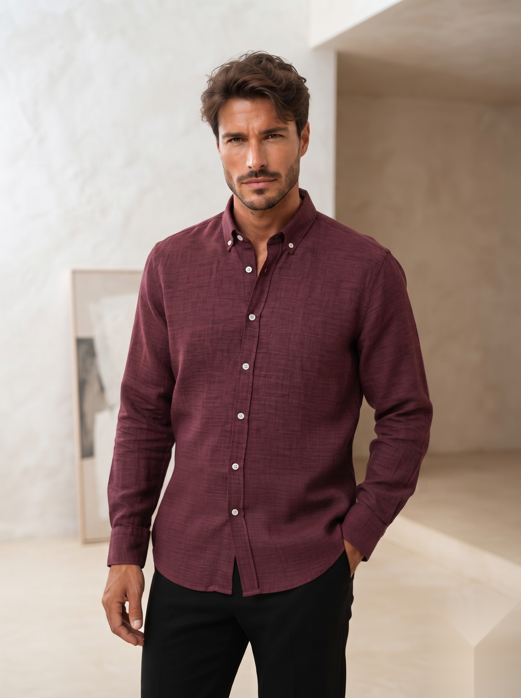 Korean Linen Shirts