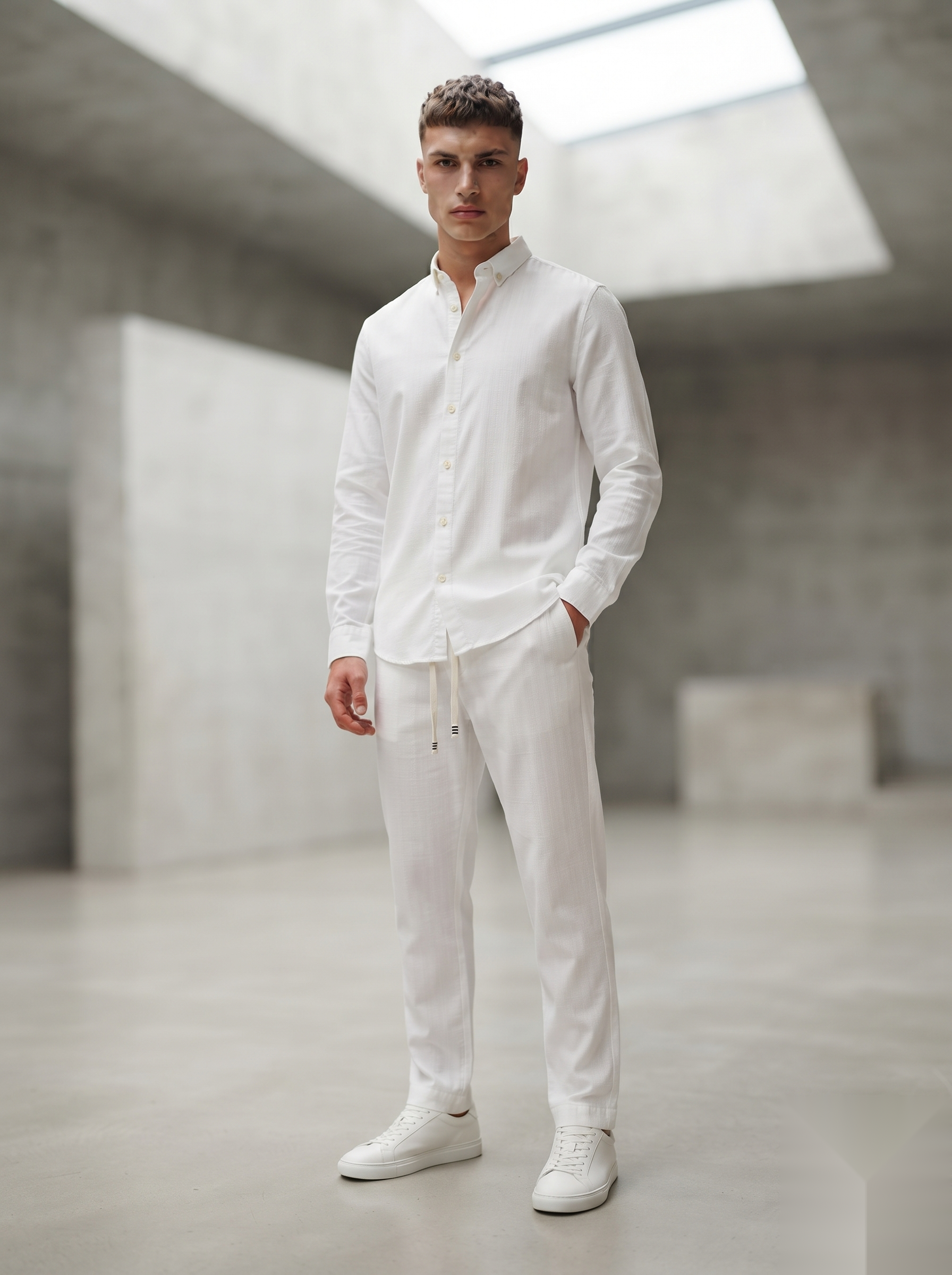 Snipes Co-ord set - White