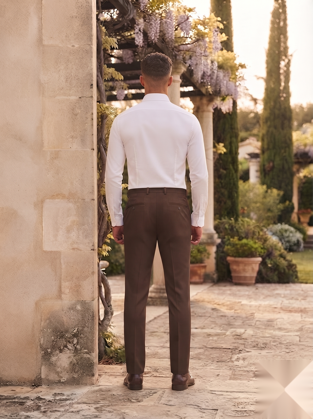 Solid Formal Pants