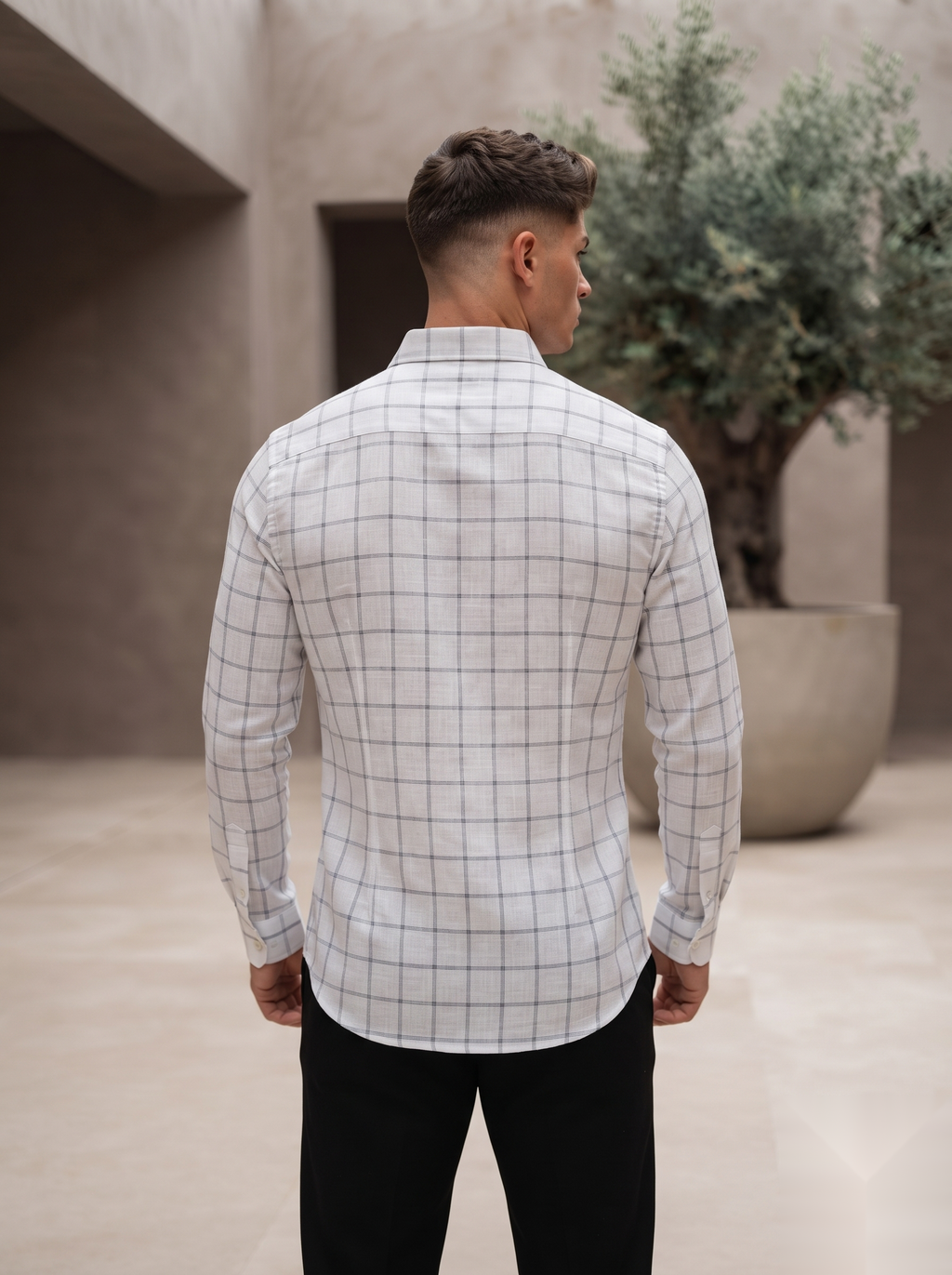 Linen Checked Shirts