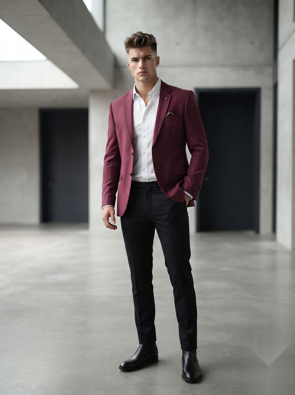 Maroon Blazer