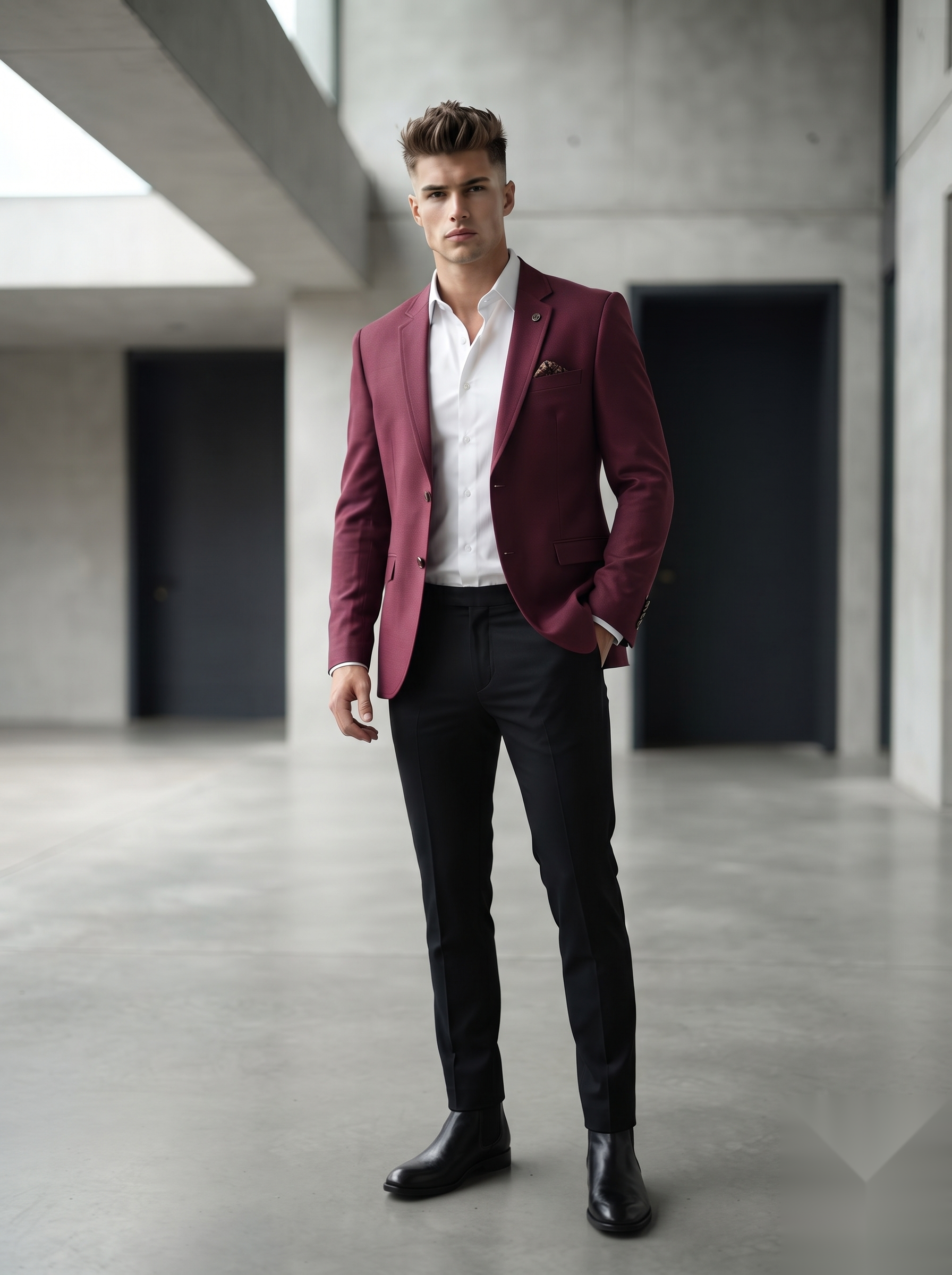 Maroon Blazer