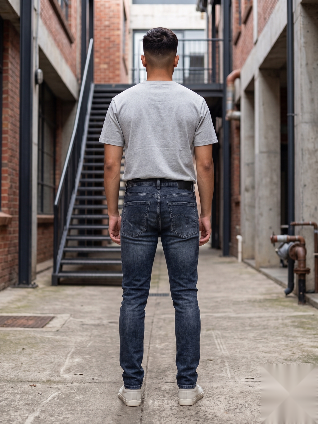 Narrow Fit-Denims