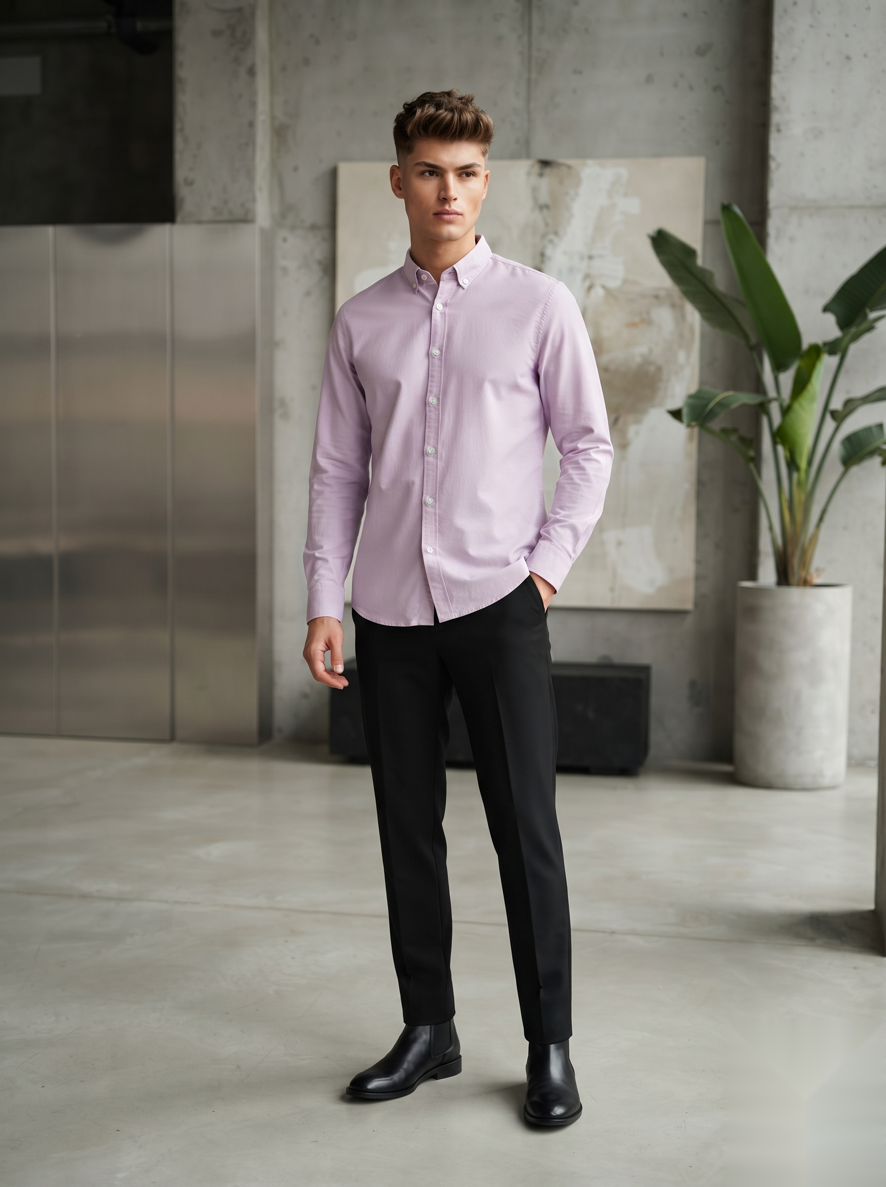 Elbow-Patch Shirts