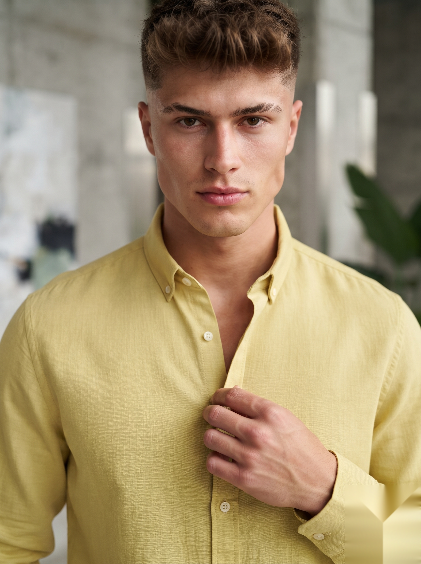 Linen Button-Down Shirts