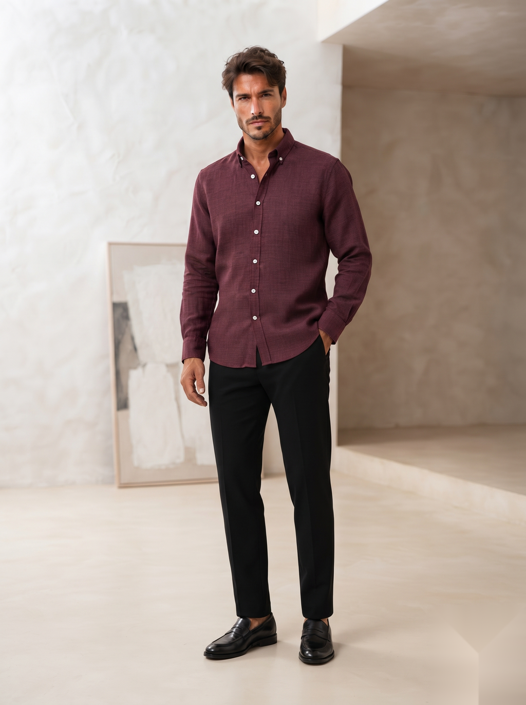 Korean Linen Shirts