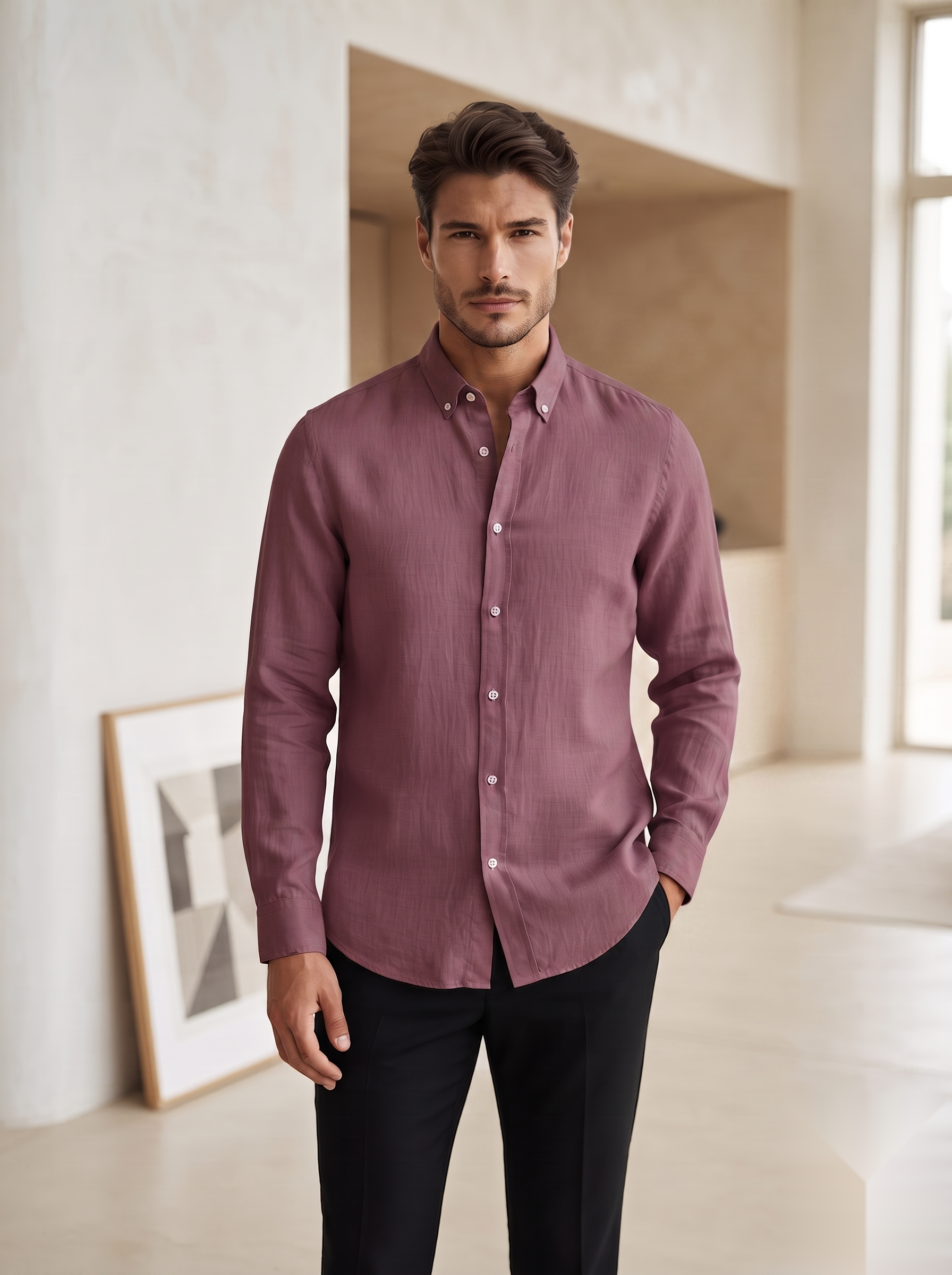 Korean Linen Shirts