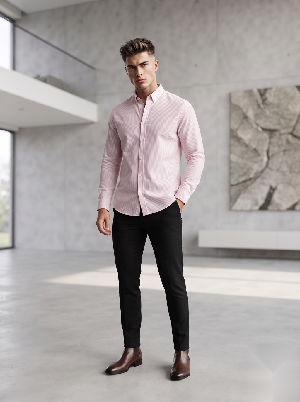 Linen Stripes Shirt